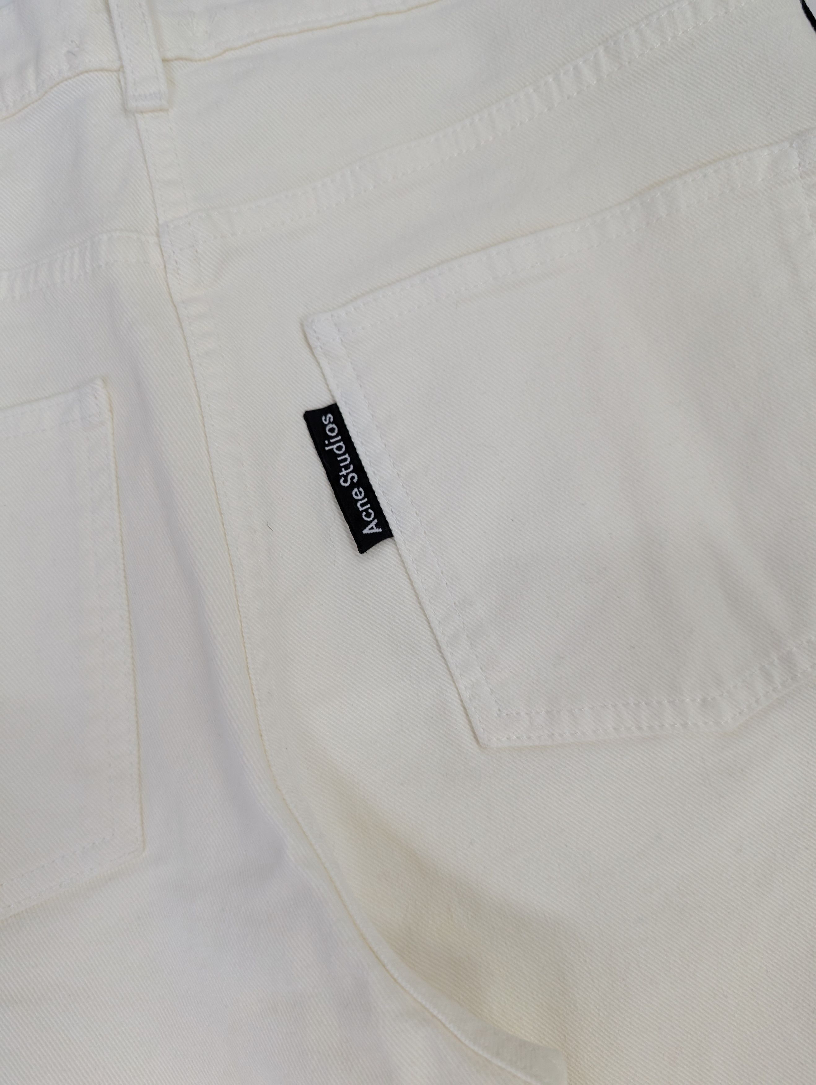 Acne Studios Straight Leg Jeans With Black Stripes On The Side Size 26" / US 2 / IT 38 - 5 Thumbnail