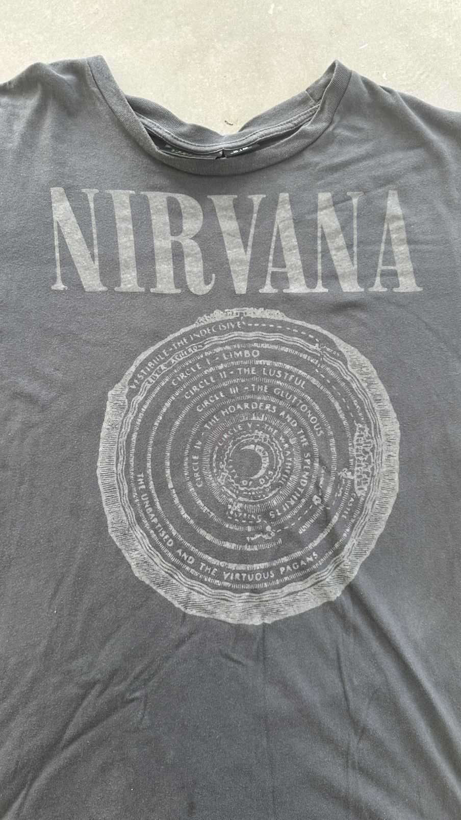 Nirvana × Vintage NIRVANA BAND TEE Size US XL / EU 56 / 4 - 2 Thumbnail