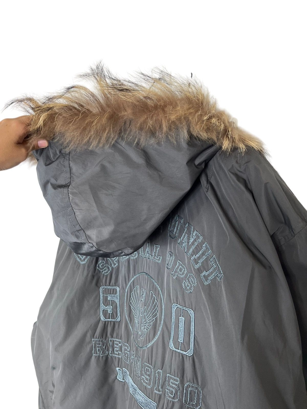 G-Unit 🔥 G UNIT FAUX FUR HOODIE BOMBER JACKET Size US XL / EU 56 / 4 - 9 Thumbnail