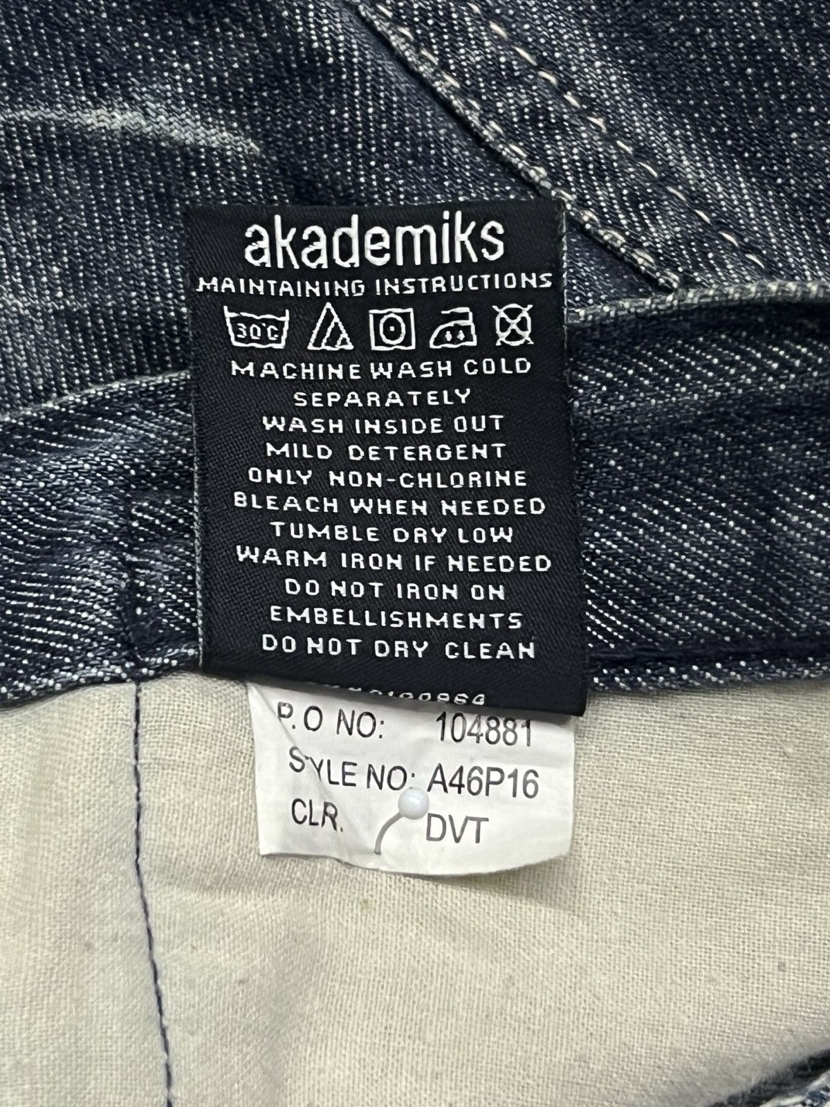 Akademiks Vintage Akademiks Y2K archive Baggy Jeans | Hip Hop Fit Size US 37 - 13 Thumbnail