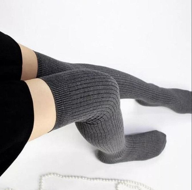 Societe Anonyme Ladies Top Stay Up Thigh High Over the Knee Socks Size ONE SIZE - 1 Thumbnail