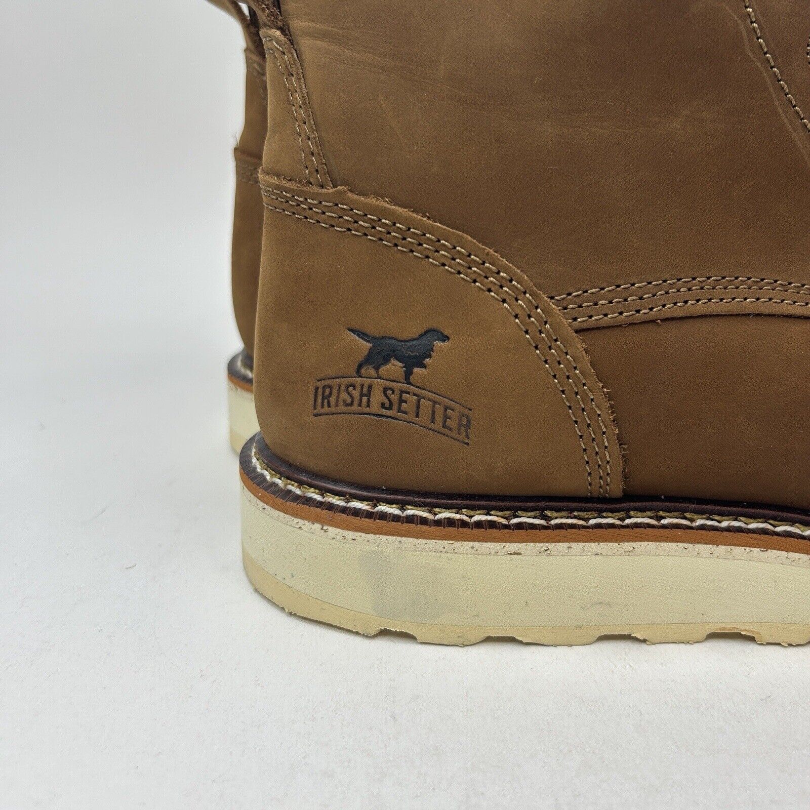 Red Wing Irish Setter 6" Ashby Soft Toe Red Wing Boots “Light Brown” Size US 11.5 / EU 44-45 - 8 Thumbnail