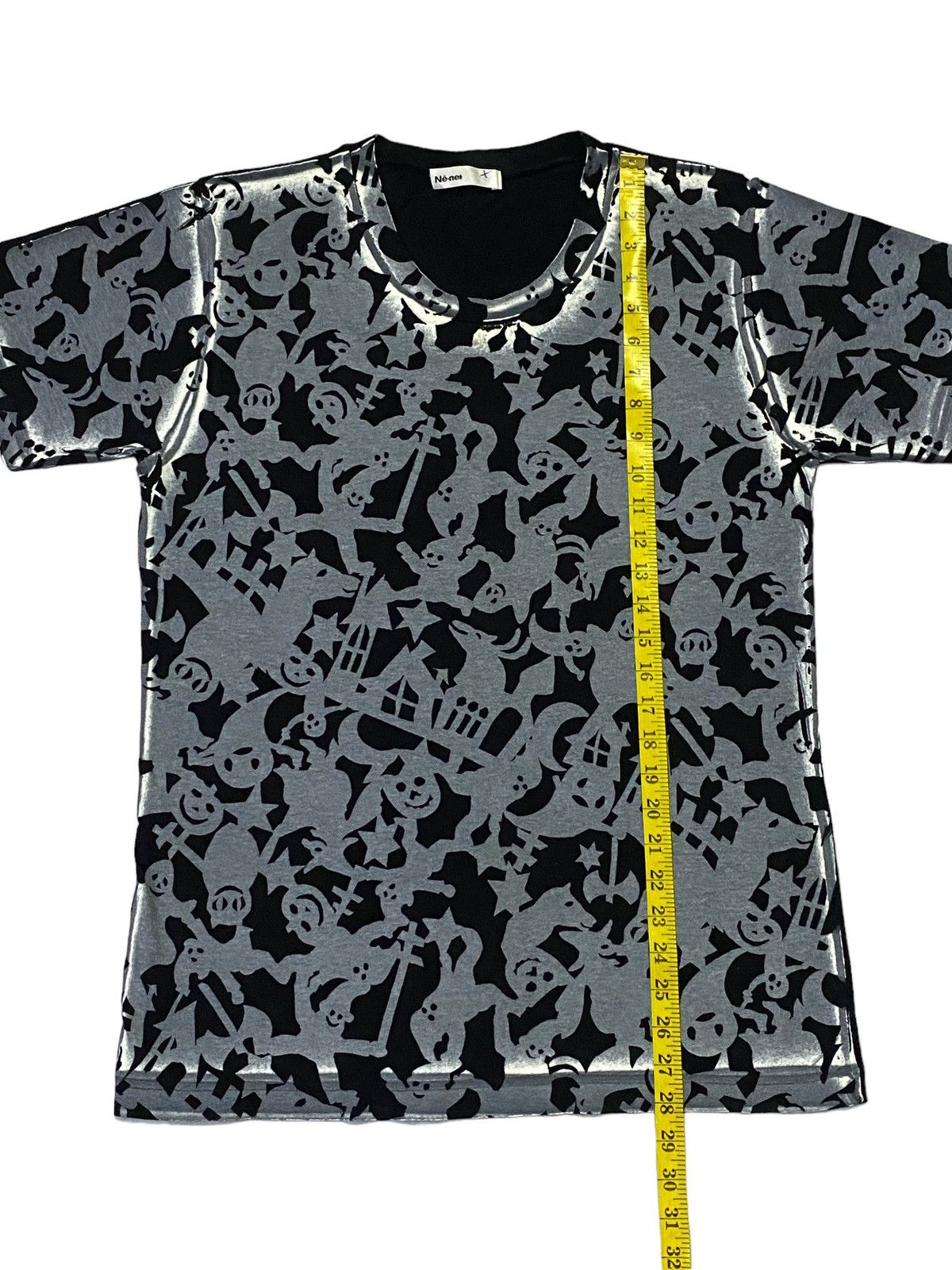 Issey Miyake × Japanese Brand × Ne-Net Ne-Net By Issey Miyake Typography Shirt Size US M / EU 48-50 / 2 - 4 Thumbnail