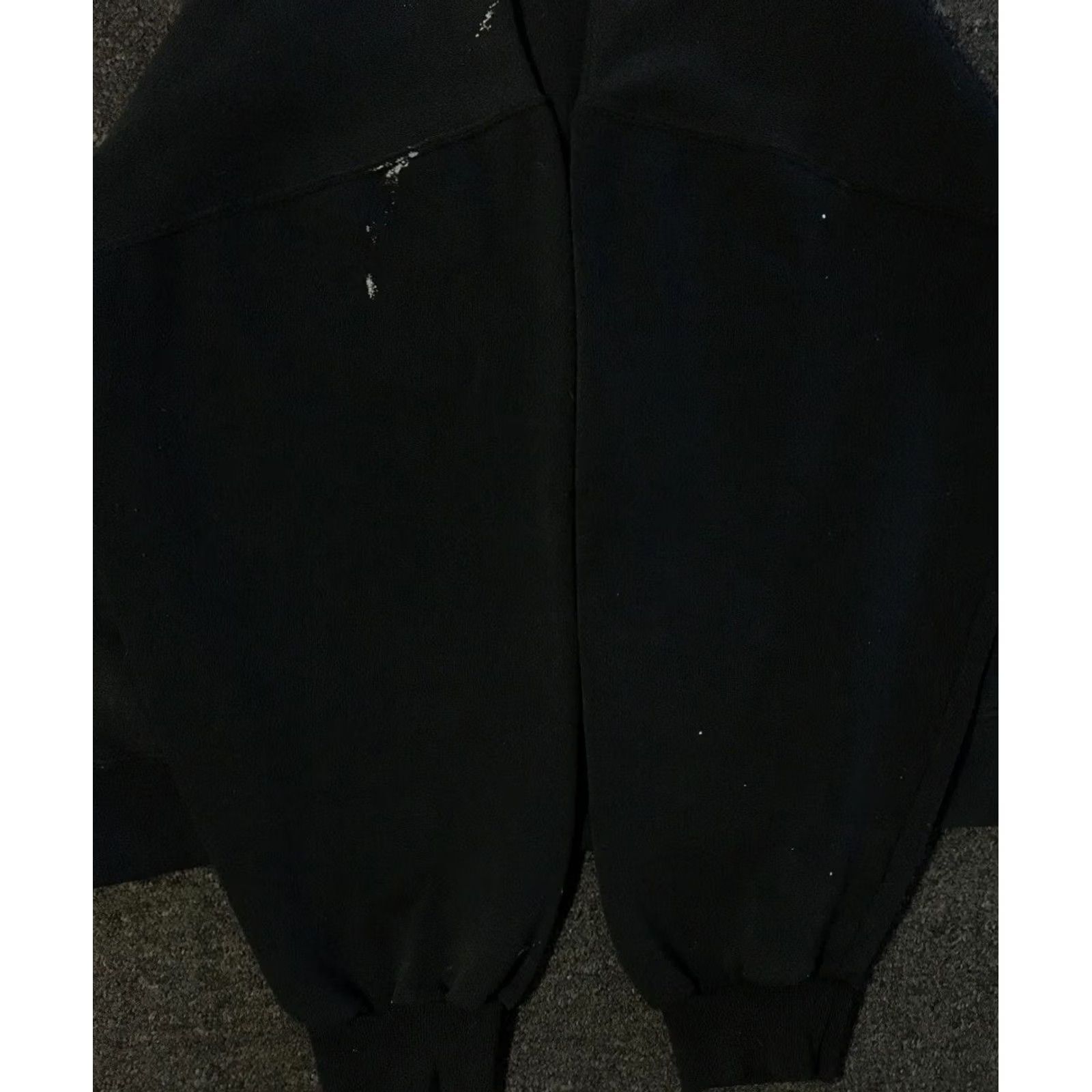 Fruit Of The Loom VINTAGE Fruit of the Loom Sweatshirt XL Black Distressed Paint Grunge Surf Skate Punk 80s Mens Size US XL / EU 56 / 4 - 7 Thumbnail