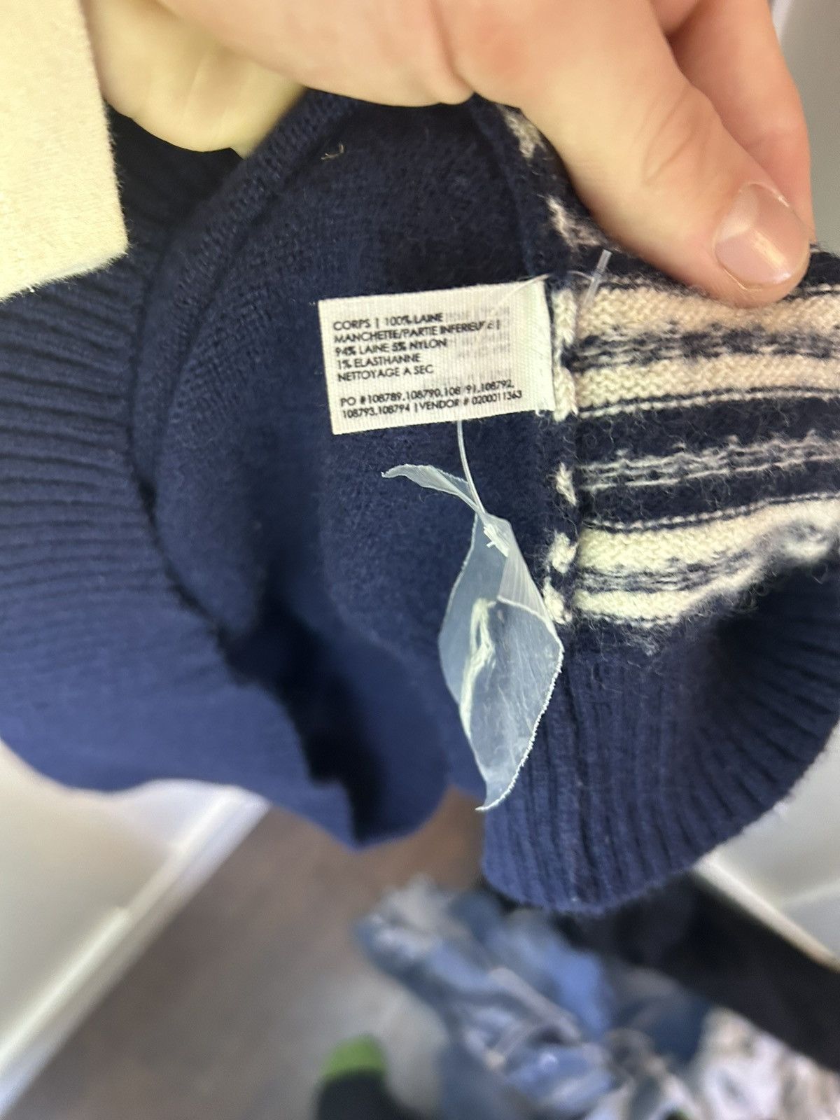 Club Monaco × Designer × Vintage Vintage Club Monaco knit wool sweater Size US XL / EU 56 / 4 - 4 Thumbnail