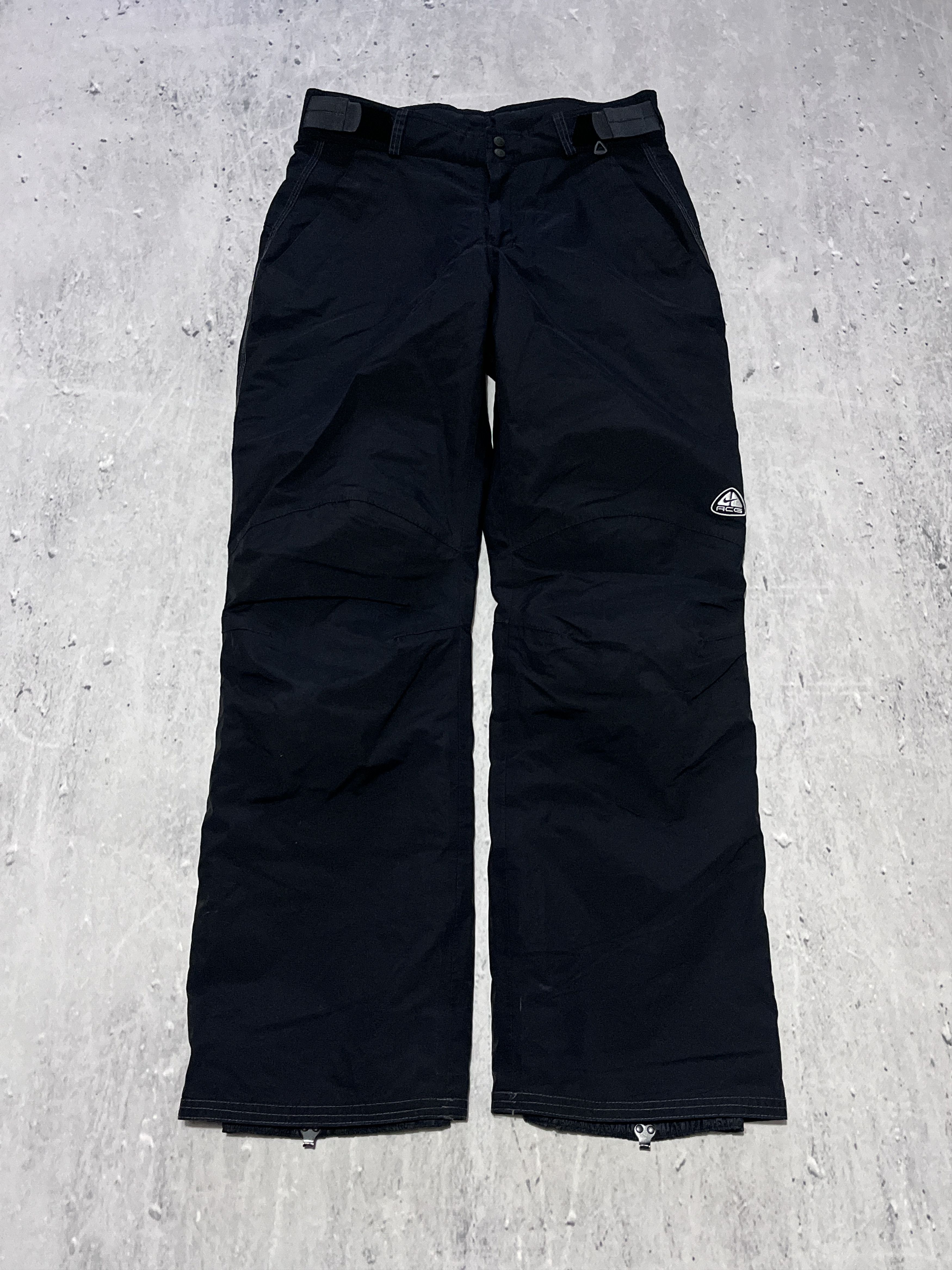 Nike × Nike ACG × Vintage Nike ACG Outer Layer 3 black ski pants 