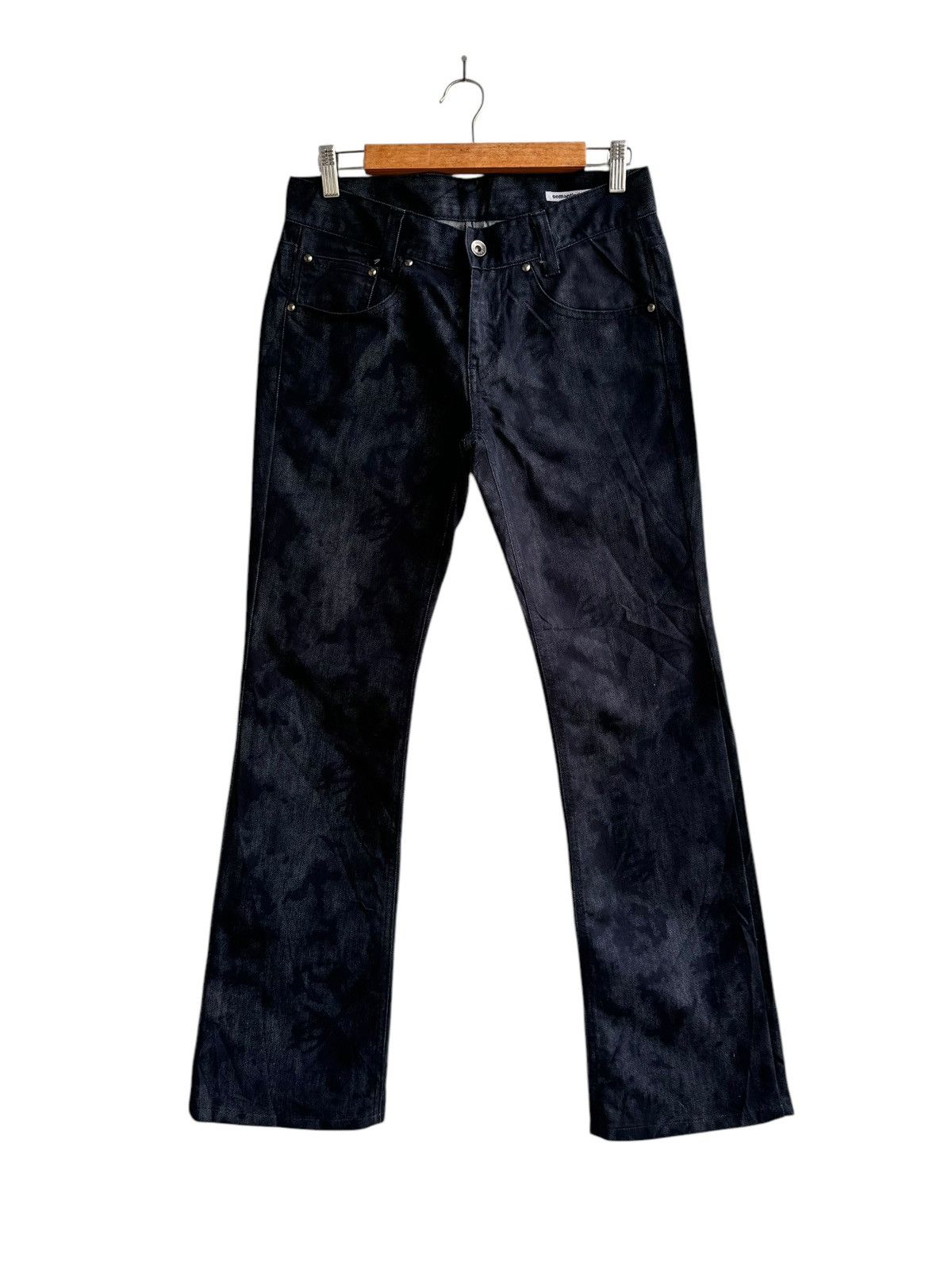 Le Grande Bleu (L.G.B.) 🔥Vintage Japanese Brand Semantic Design jeans Size US 30 / EU 46 - 2 Thumbnail