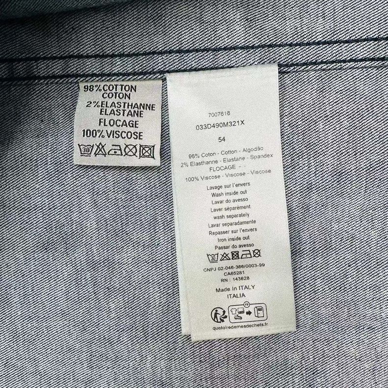Dior Dior Velvet Logo Jacket in Navy Blue-2506 Size US L / EU 52-54 / 3 - 4 Thumbnail