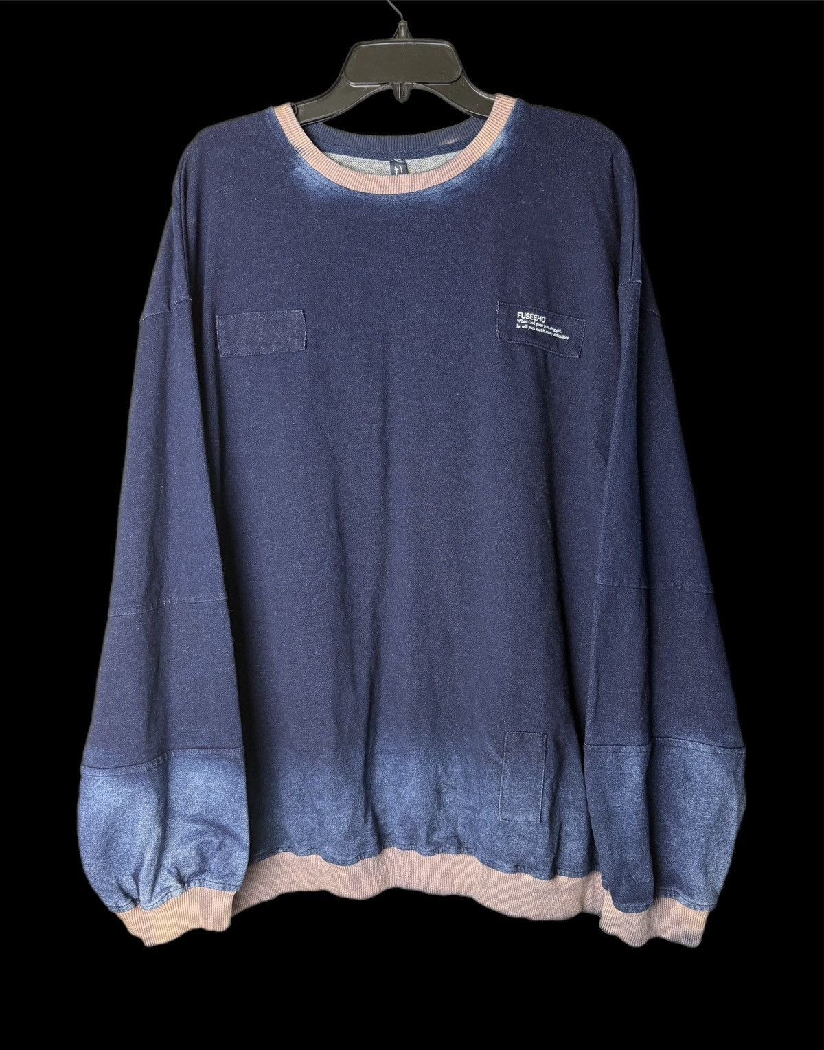 Japanese Brand Fuseeho Ombre Sweater Size US L / EU 52-54 / 3 - 1 Thumbnail