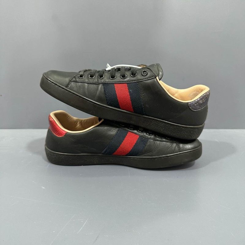 Gucci Gucci Black Fashion Sneakers with Embellishments Size US 6.5 / EU 39-40 - 8 Thumbnail