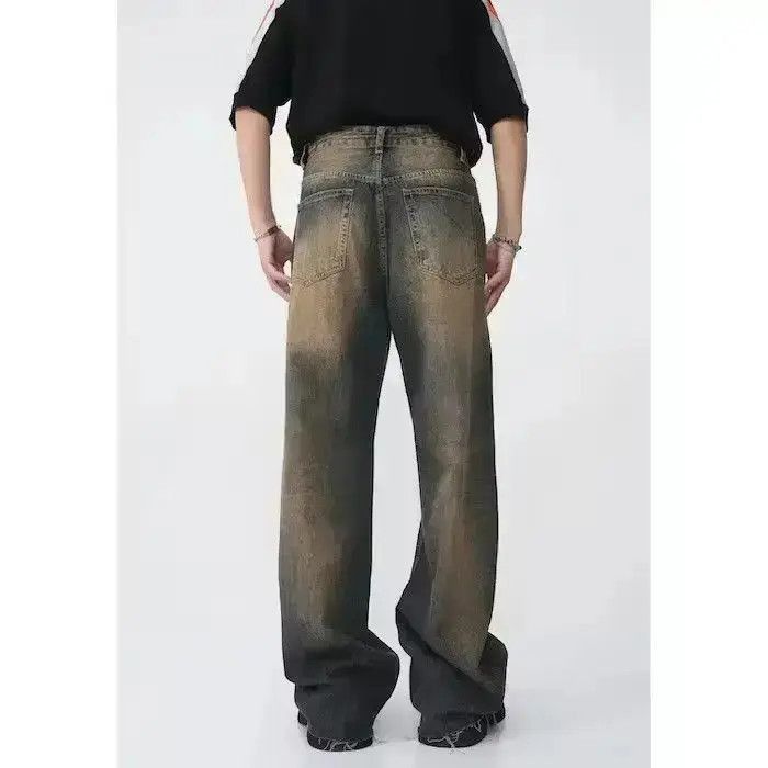 Japanese Brand Vintage distressed frayed jeans Size US 32 / EU 48 - 4 Thumbnail