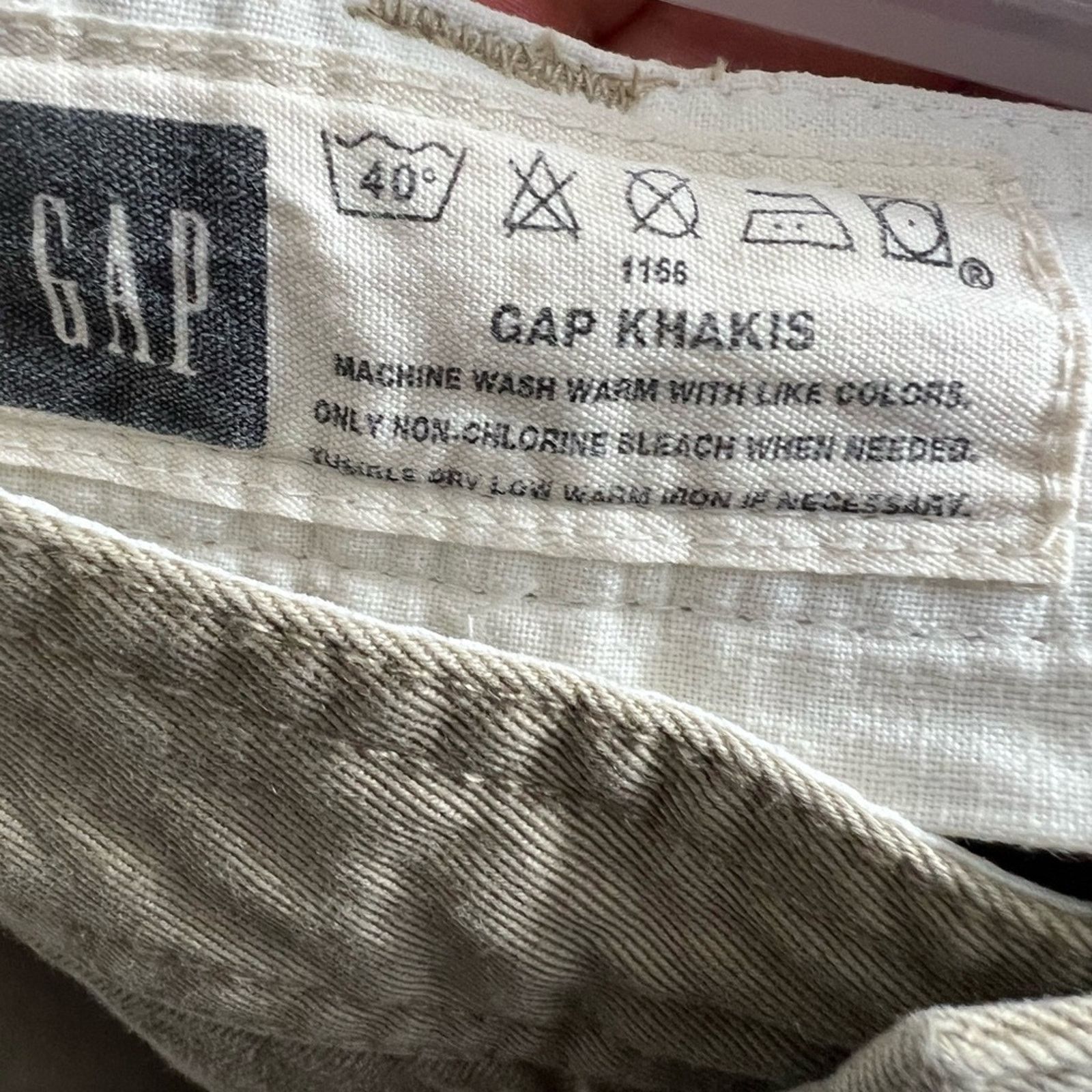 Gap NWT Mens GAP Essential FLEX Khaki Short 10” Cotton Twill 38 Size US 38 / EU 54 - 3 Thumbnail