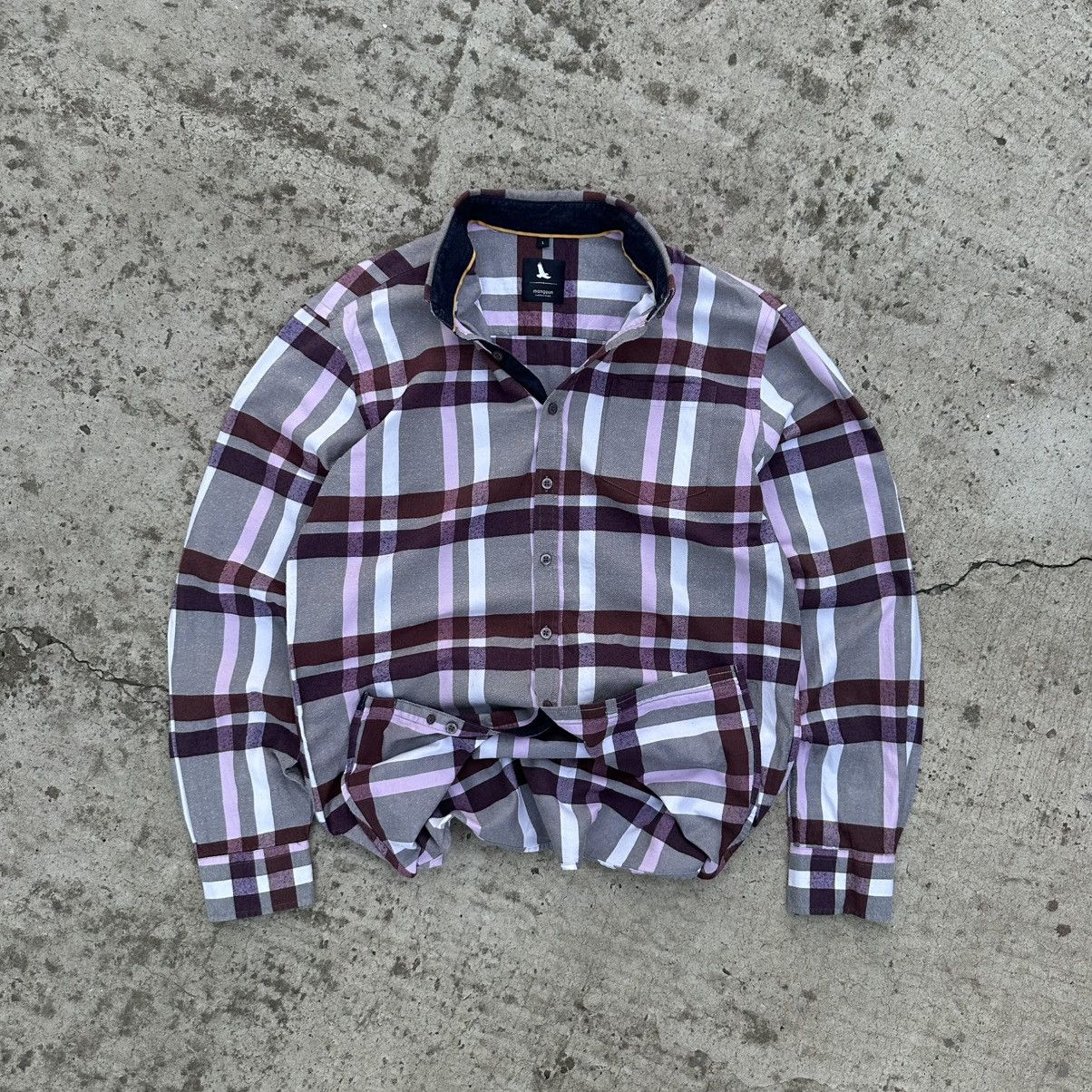 Carin Wester Vintage Japanese Style Magnum The Plaid Shirt Button Up Size US L / EU 52-54 / 3 - 1 Thumbnail