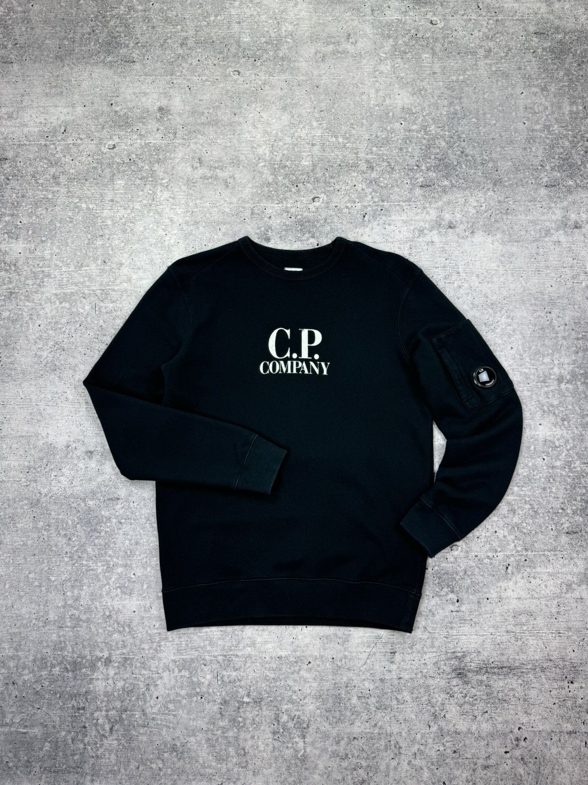 C.P. Company CP Company Big Central Logo Casual Sweatshirt S