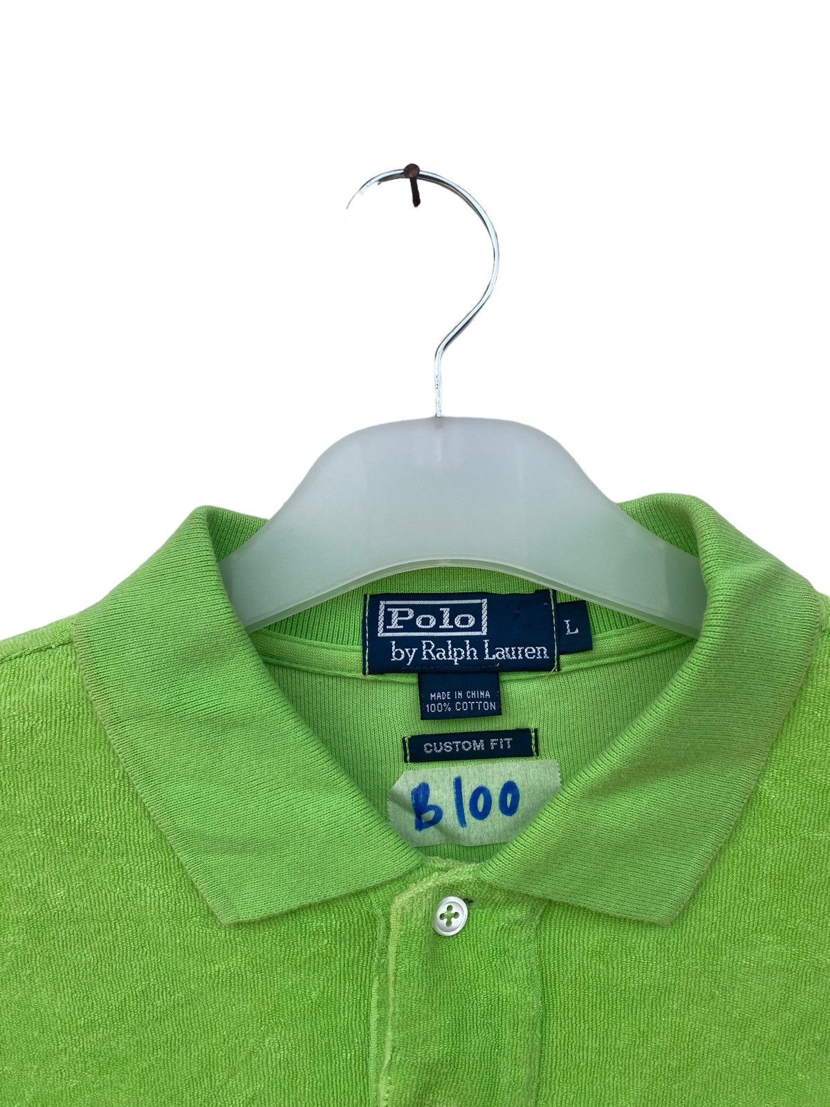 Polo Ralph Lauren Vintage Polo Ralph Lauren Terry Cloth Polo Shirt Size US L / EU 52-54 / 3 - 4 Thumbnail