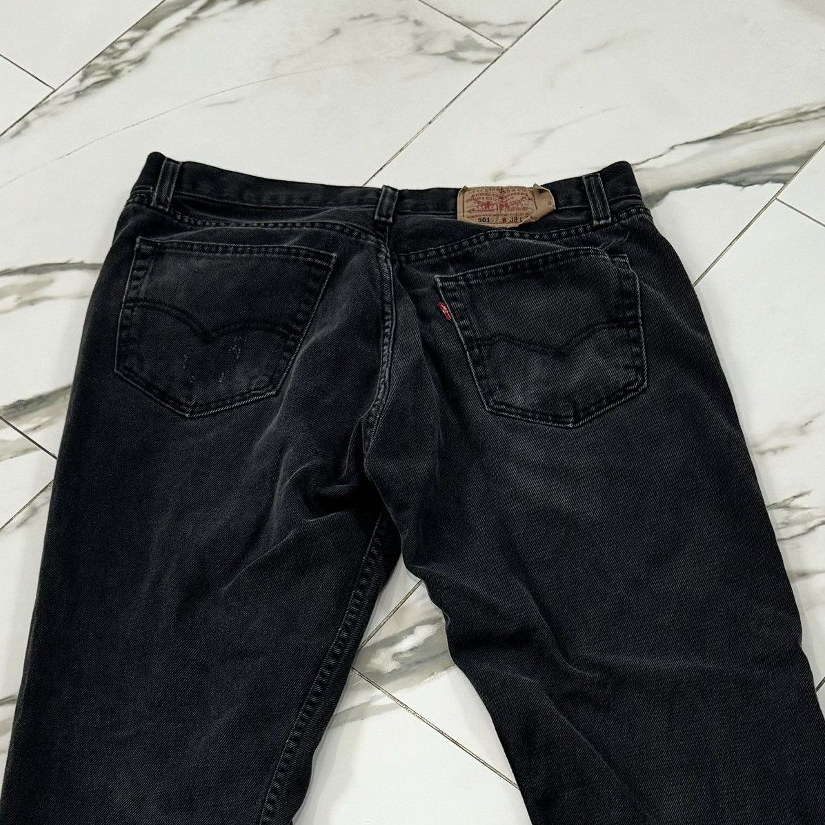 Levi's × Vintage VINTAGE 90s 5 BUTTON BLACK LEVI’S! Size US 36 / EU 52 - 5 Thumbnail