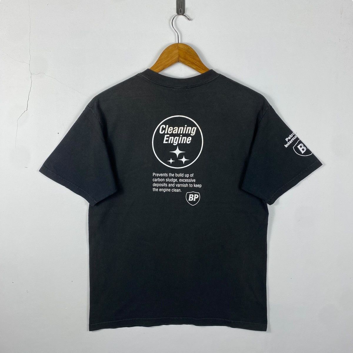 Vintage Vintage 00's PETROLUB INTERNATIONAL BP Graphic Faded Tee Size US M / EU 48-50 / 2 - 4 Thumbnail