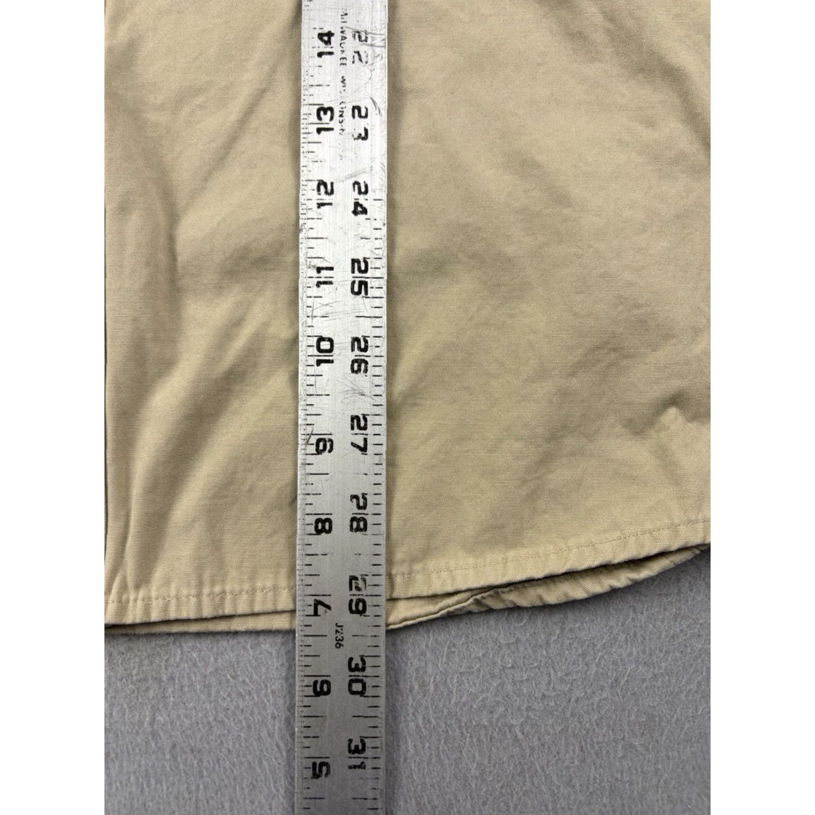 Orvis Orvis Shooting Shirt Men's L Brown Solid Button Up Outdoors Hunting Shirt Size US L / EU 52-54 / 3 - 7 Thumbnail
