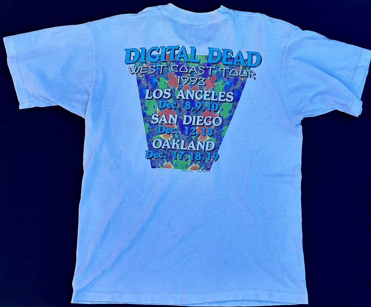 Grateful Dead 1993 Grateful Dead ‘Steal Your Fractal’ Tour shirt 1993 Size US XL / EU 56 / 4 - 3 Thumbnail