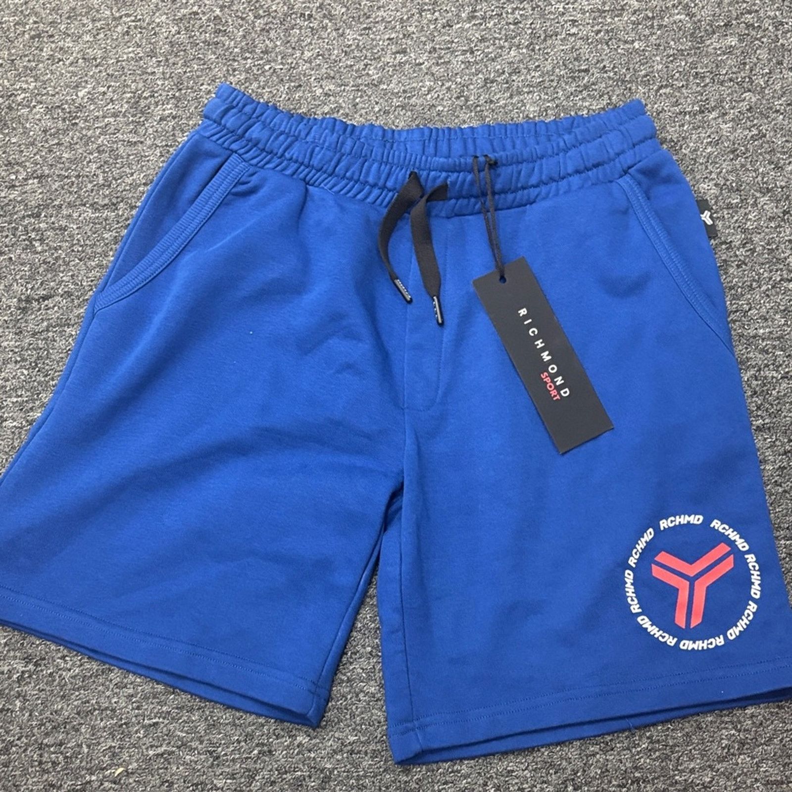 John Richmond NWT John Richmond Blue Athletic Shorts Size S Size US 32 / EU 48 - 4 Thumbnail