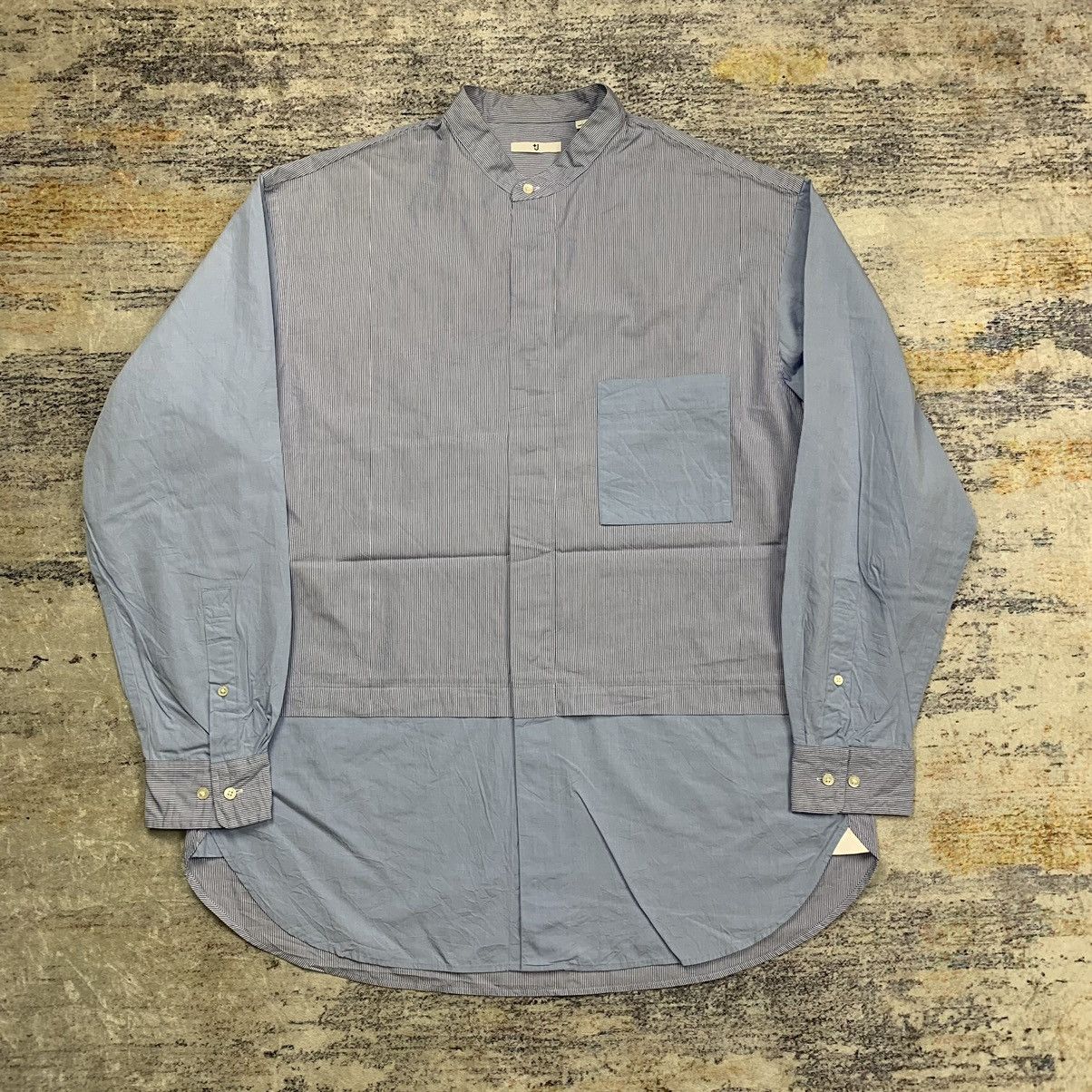 Jil Sander × Uniqlo Uniqlo x jil sander +j oversized supima cotton shirt Size US L / EU 52-54 / 3 - 1 Thumbnail