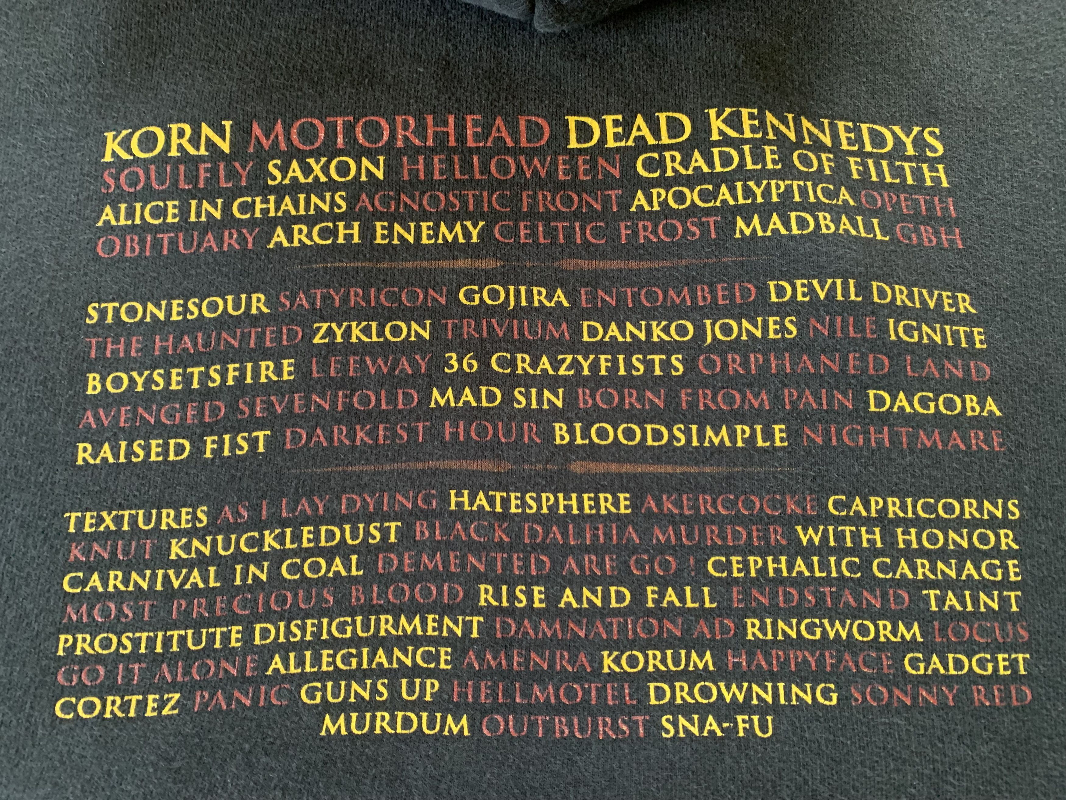 Band Tees × Vintage Rare Vintage Starworld HellFest Printed Hoodie Size US M / EU 48-50 / 2 - 6 Thumbnail