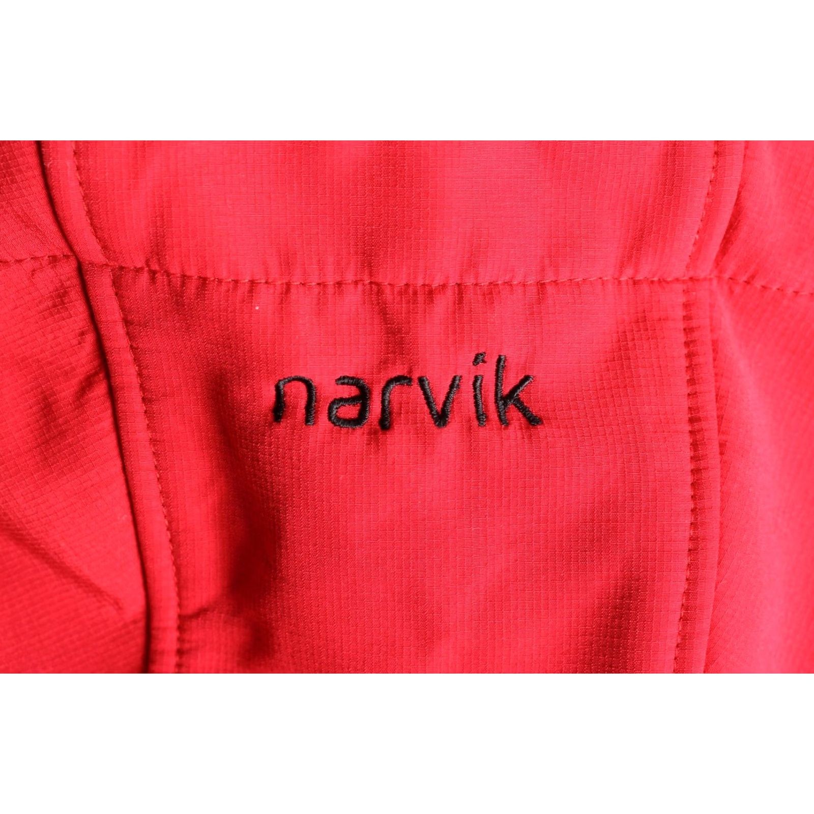 Vintage NORRONA NARVIK Windstopper Soft Shell Hooded Jacket Women S Red MJ5782 Size S / US 4 / IT 40 - 6 Thumbnail
