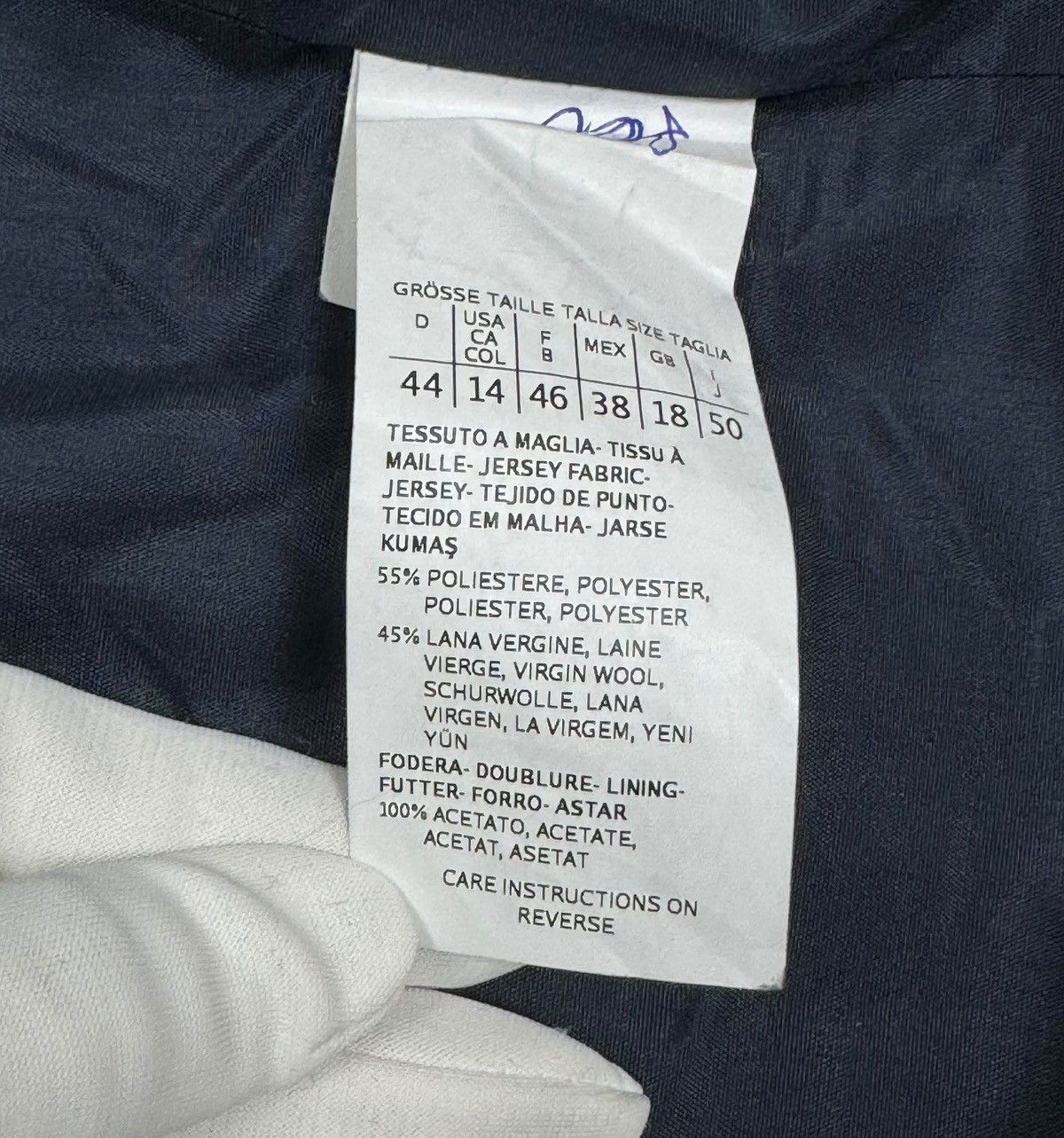 Marella Marella Emme Wool-Polyester Blue Coat size IT50 US14 Size XL / US 12-14 / IT 48-50 - 13 Thumbnail