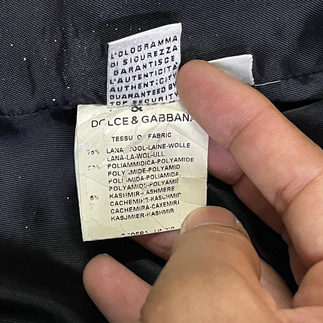 Dolce & Gabbana Vintage Dolce & Gabbana Wool Coat Size M / US 6-8 / IT 42-44 - 10 Thumbnail