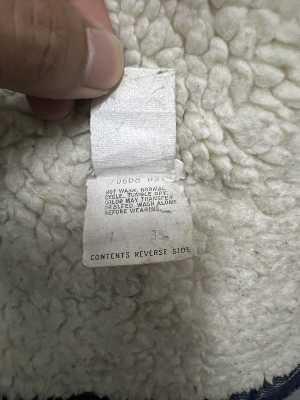 Levi's Vintage 80s Levi's Sherpa Trucker Jacket Size US XXS / EU 40 - 10 Thumbnail