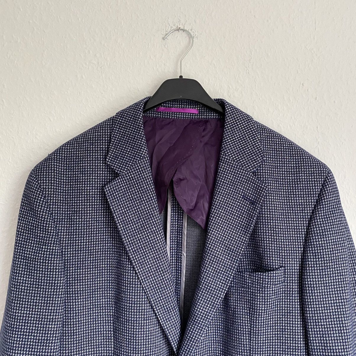 Suitsupply Blazer Louis Copeland Gray/Purple Size 50L - 6 Thumbnail