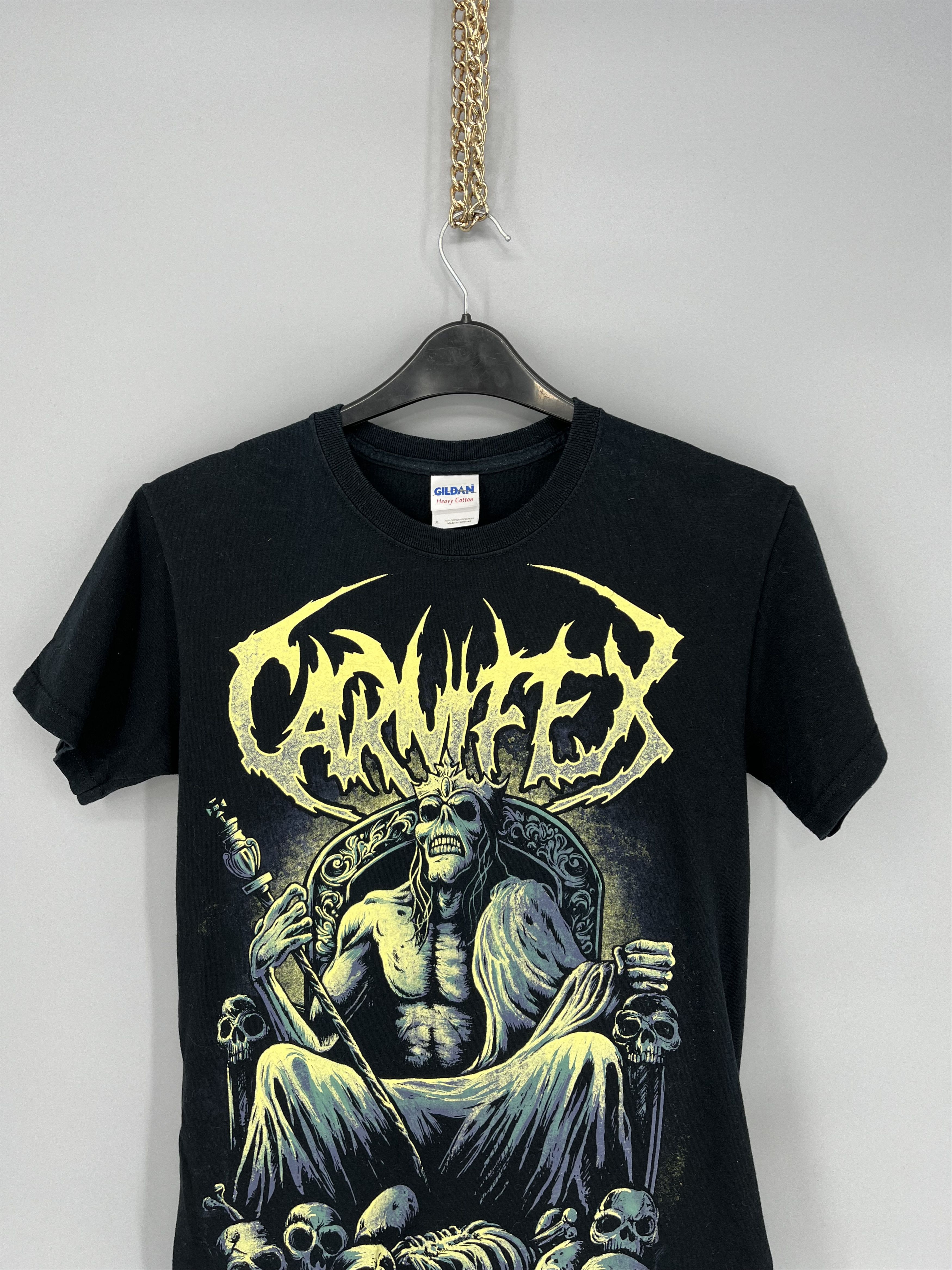 Band Tees Vintage Y2K Carnifex Deathcore Metal T-Shirt Size US S / EU 44-46 / 1 - 4 Thumbnail