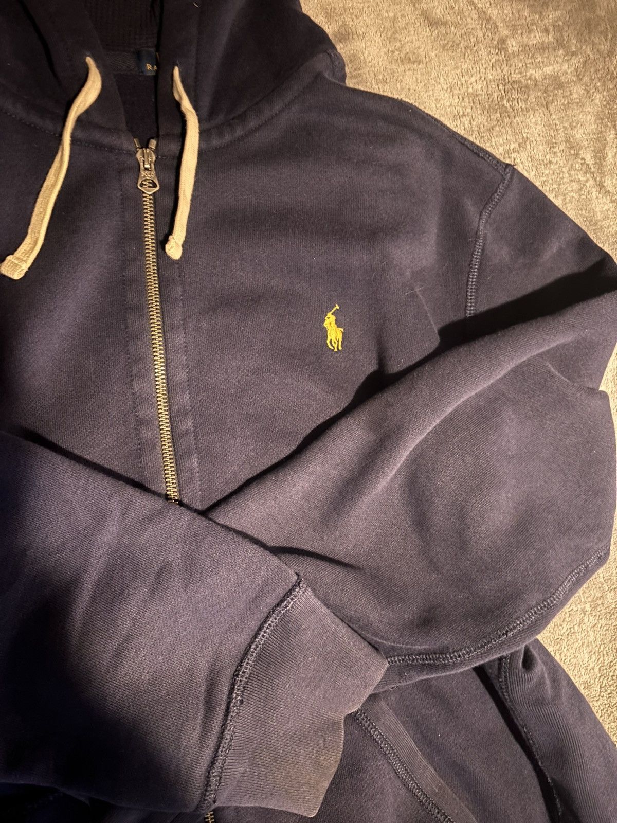 Polo Ralph Lauren Polo Ralph Lauren - Navy Blue Modern Hoodie Size US L / EU 52-54 / 3 - 2 Thumbnail