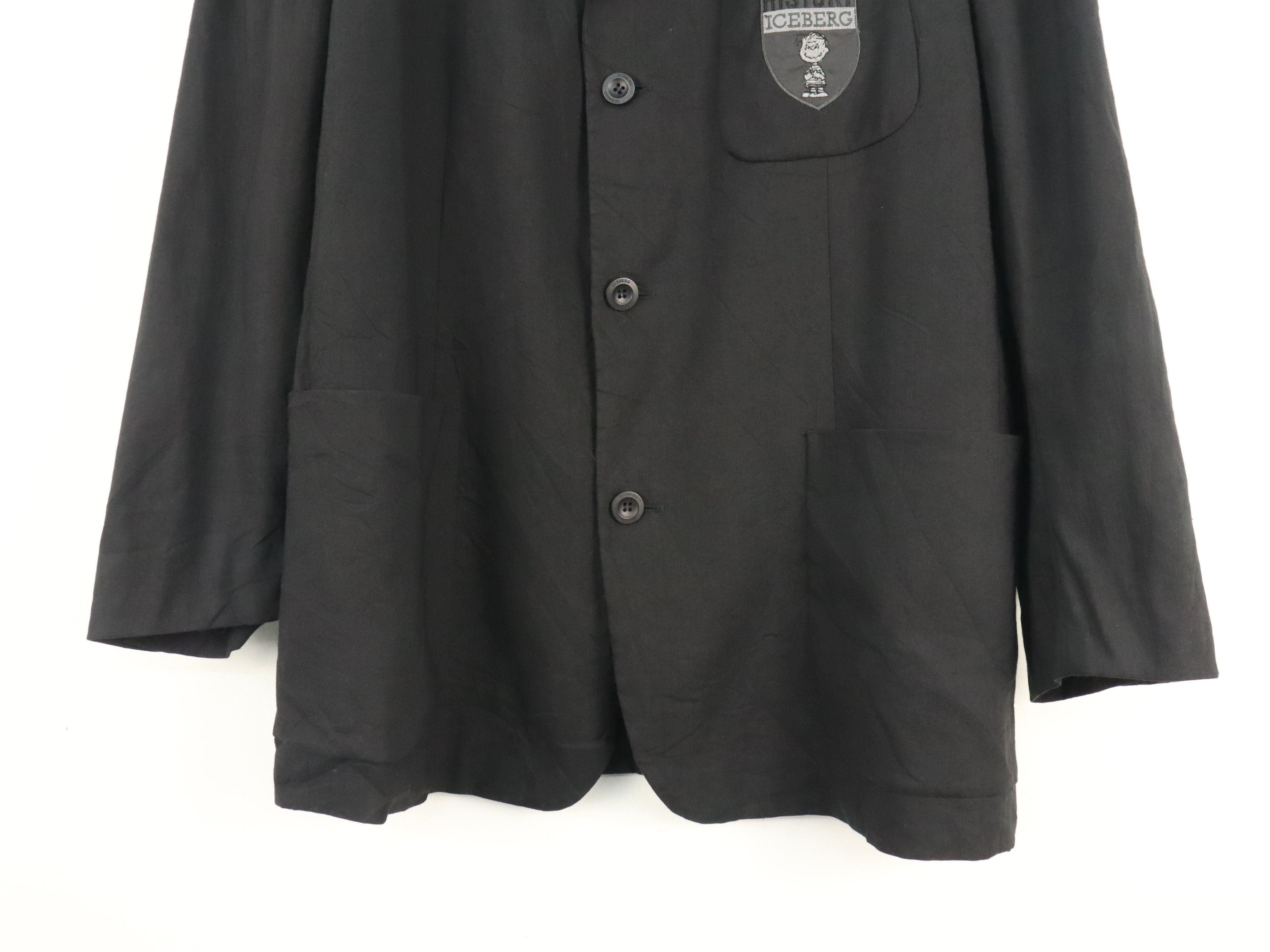 Iceberg Iceberg History Linen Blazer Coat Jacket Size US XXL / EU 58 / 5 - 5 Thumbnail