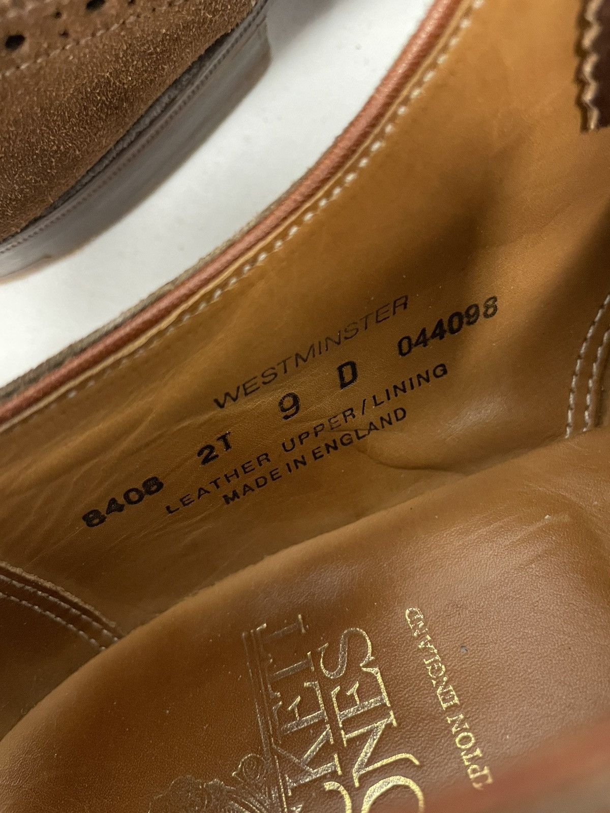 Crockett & Jones The Westminster in Tobacco Suede Size US 9 / EU 42 - 9 Thumbnail