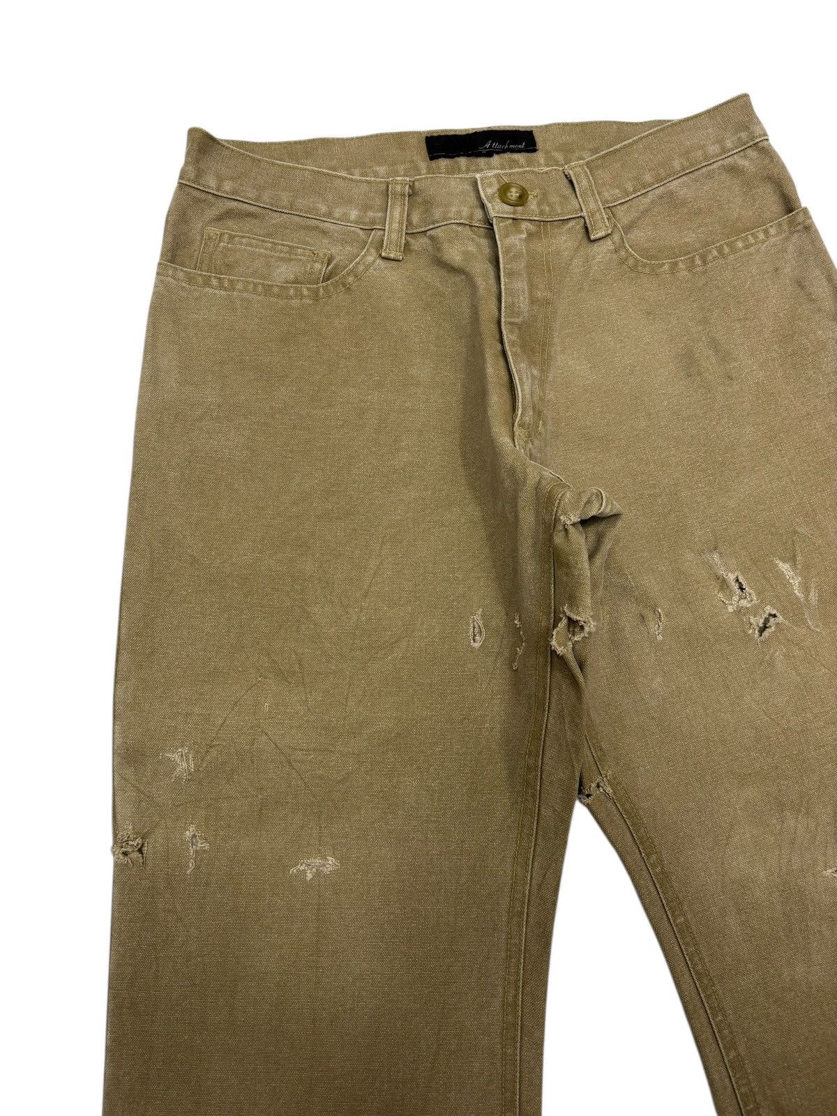 Attachment ATTACHMENT Riri Zip Destroyed Detroit Jeans Size US 28 / EU 44 - 8 Thumbnail