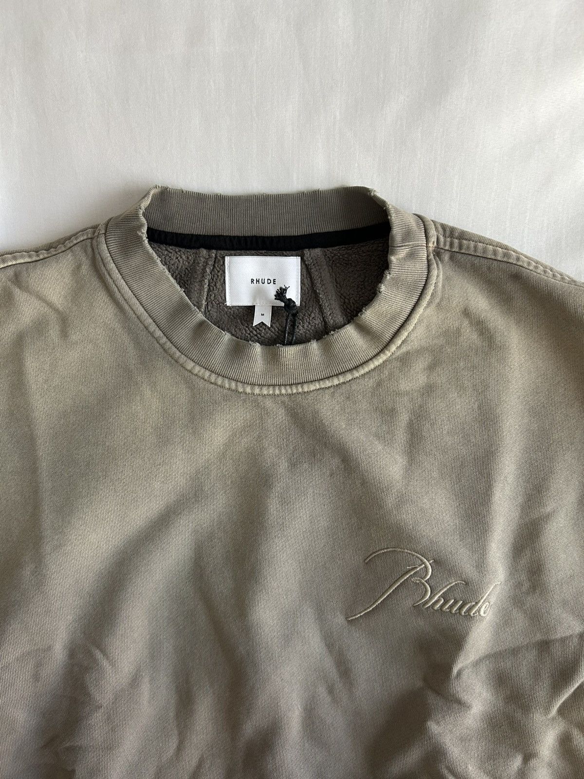 Rhude Rhude Logo Crewneck Sundry Elephant Sunfaded USA Size US M / EU 48-50 / 2 - 6 Thumbnail