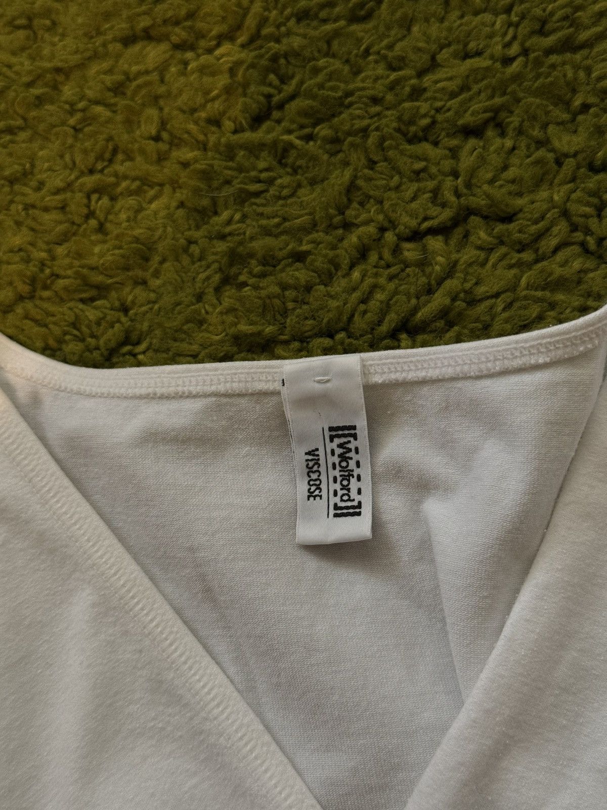 Designer × Wolford Wolford minimalist white tank top Size XS / US 0-2 / IT 36-38 - 3 Thumbnail