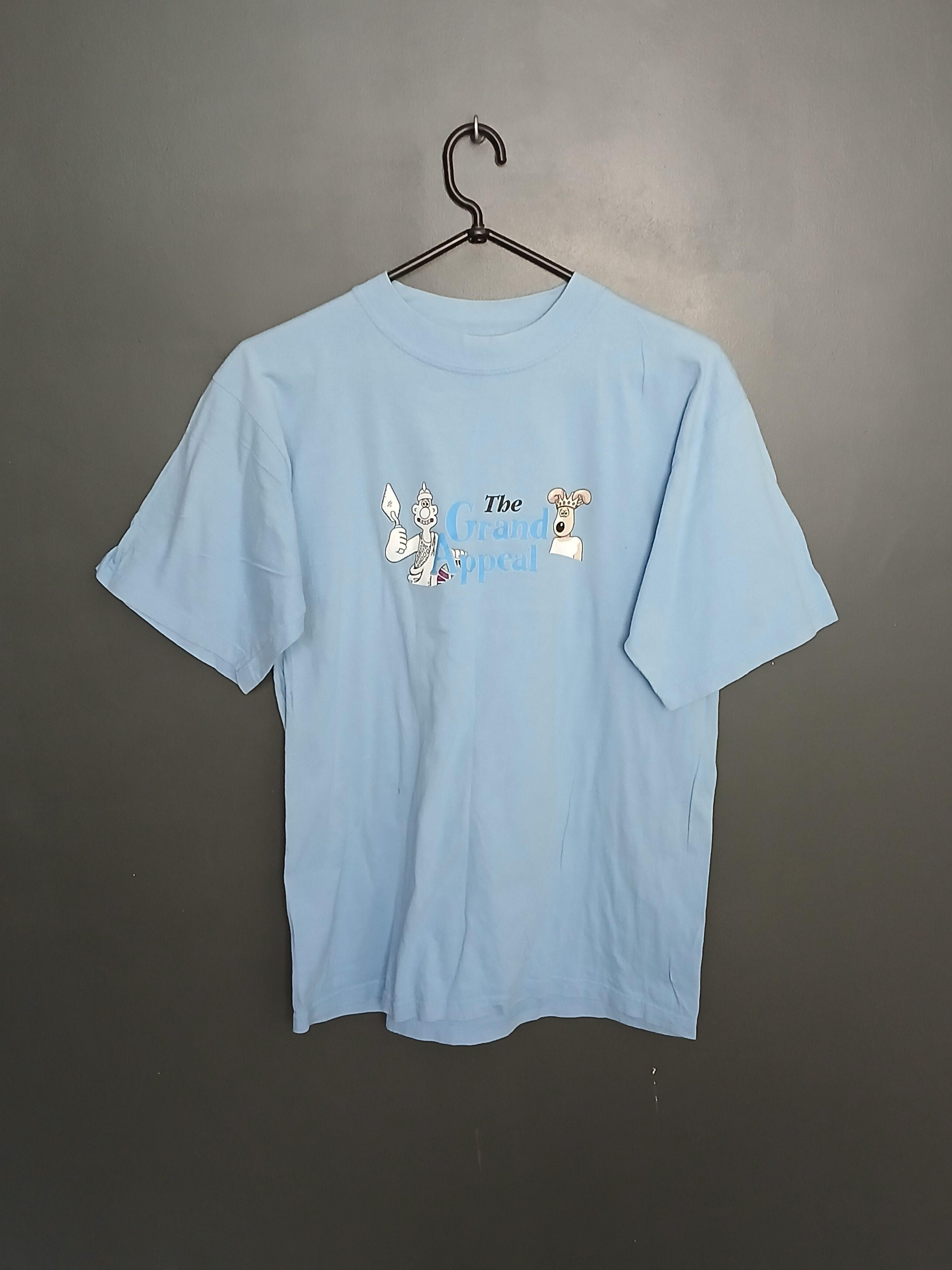 Cartoon Network × Vintage Vintage Wallace And Gromit T-Shirt Size US M / EU 48-50 / 2 - 1 Thumbnail