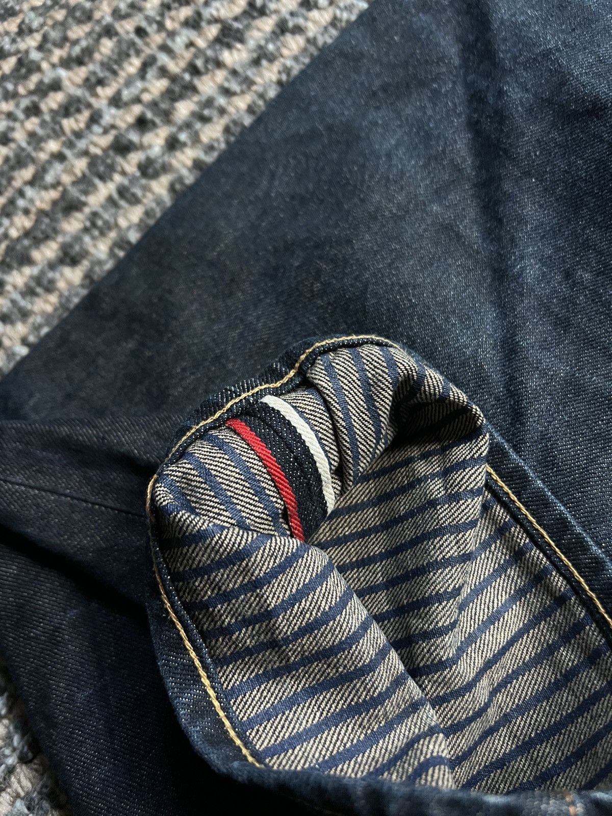 Evisu 00’s EVISU SEAGULL SELVEDGE BAGGY JEANS JAPAN ARCHIVE Size US 36 / EU 52 - 5 Thumbnail