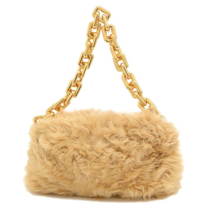 Bottega BOTTEGA The Chain Pouch Shoulder Bag Shearling