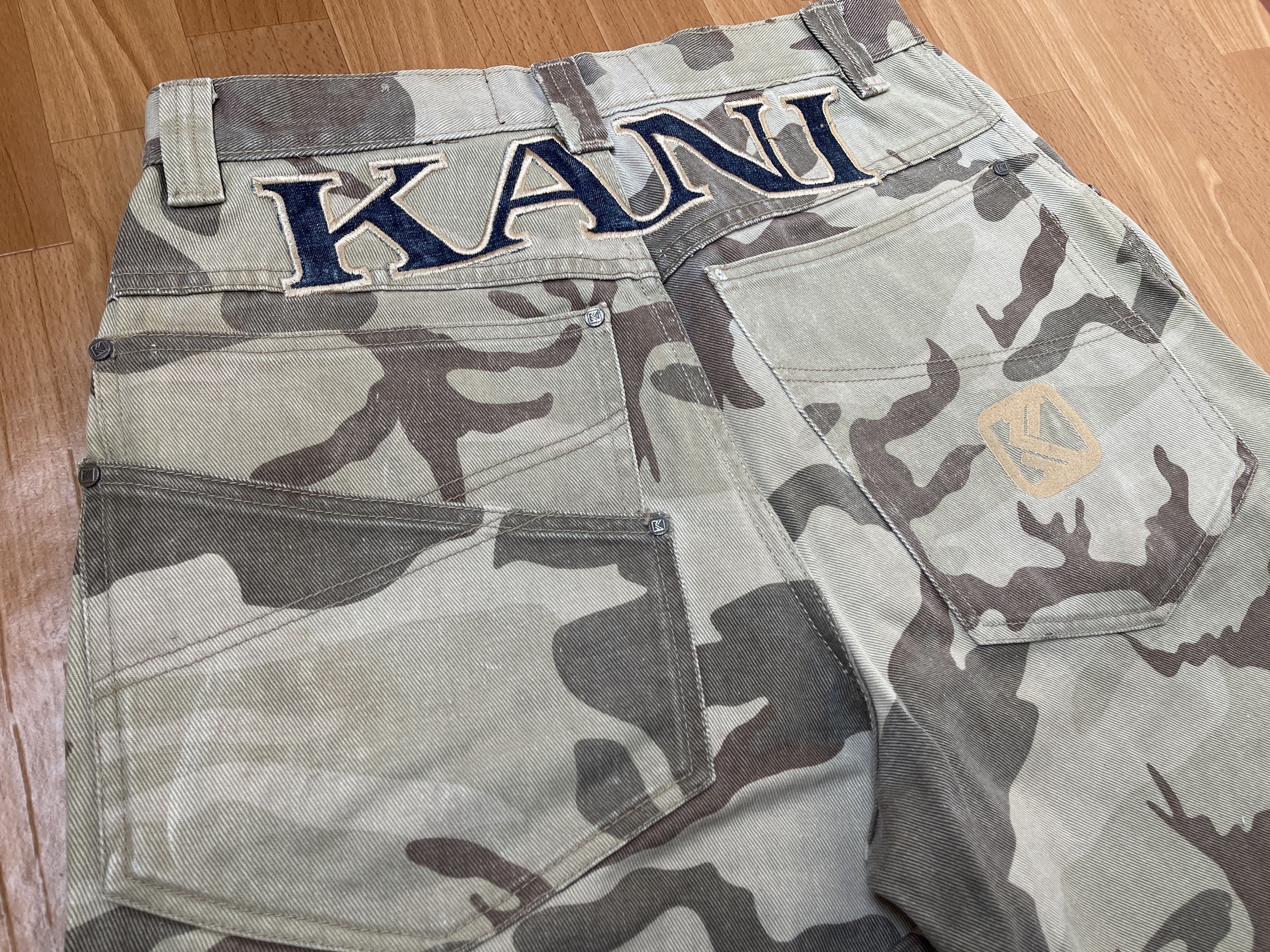 Karl Kani KARL KANI shorts, baggy, vintage Kani jeans 90s hip hop W 32 Size US 32 / EU 48 - 5 Thumbnail
