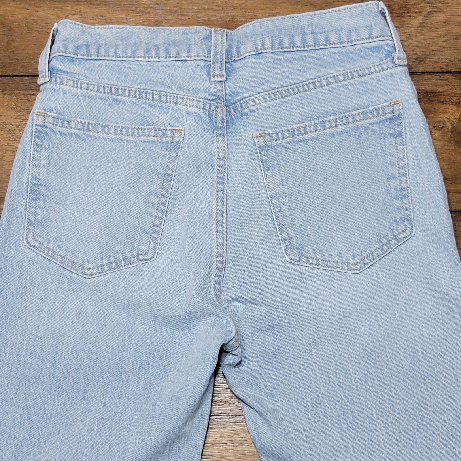 Gap GAP Hi Rise '90s Straight Crop Slim Lo Stretch - 26/2R NWT Size 26" / US 2 / IT 38 - 4 Thumbnail