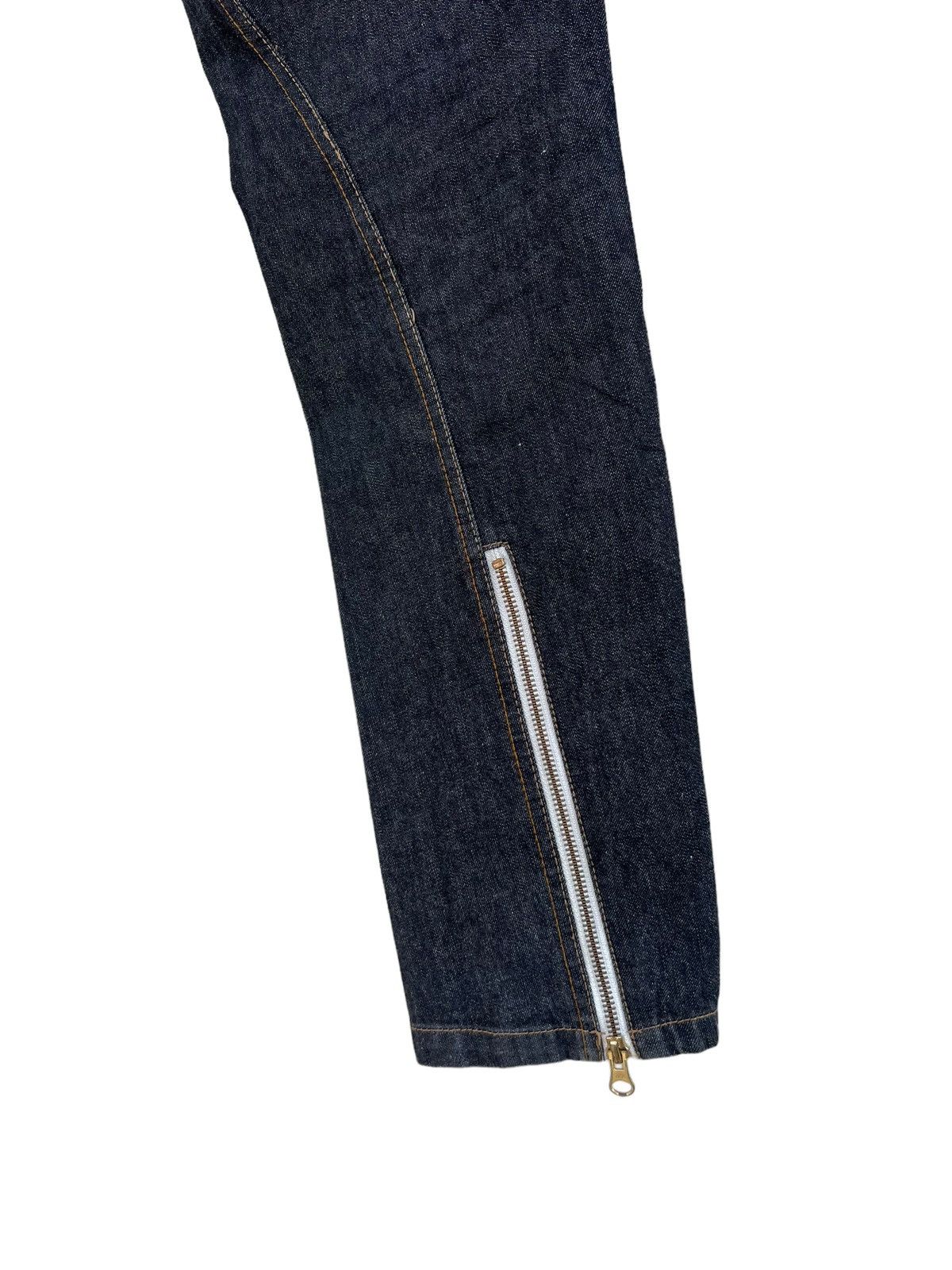 PPFM PPFM Zippable Back Zip Hem Skinny Denim Jeans Size US 30 / EU 46 - 19 Thumbnail