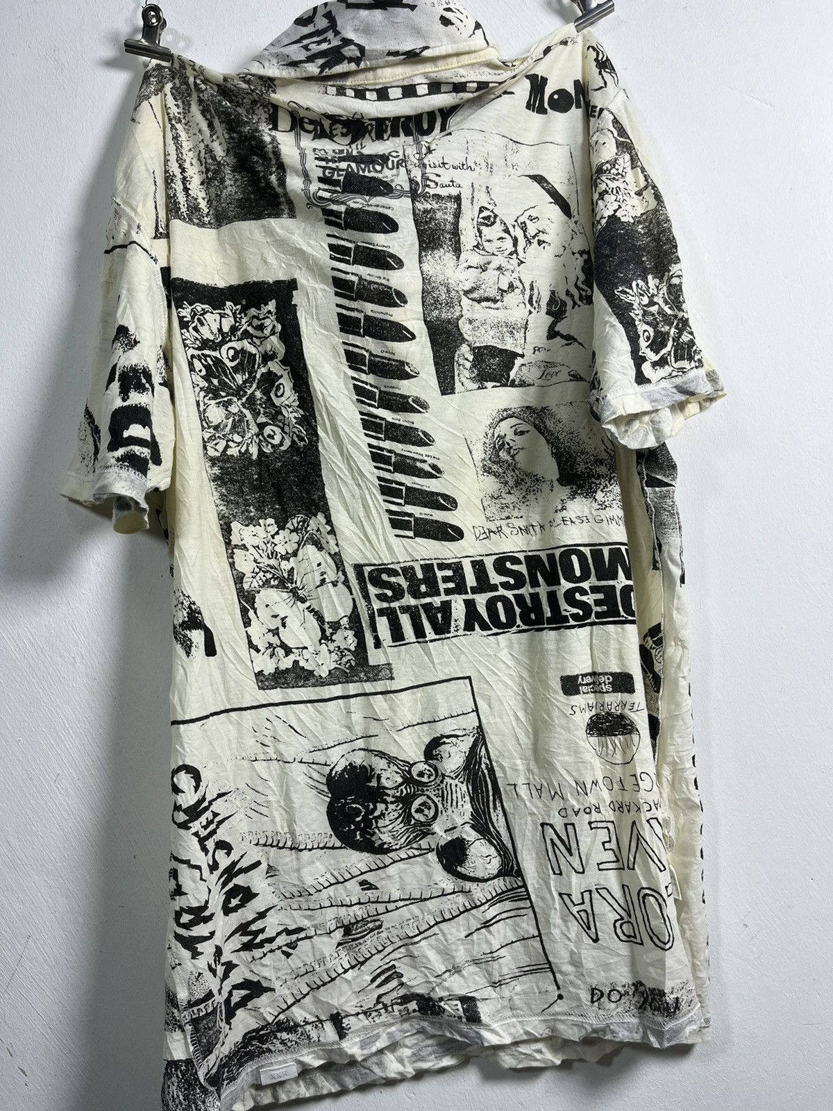 Hysteric Glamour Rare Hysteric Glamour Destroy All Monsters Shirt Size US M / EU 48-50 / 2 - 6 Thumbnail