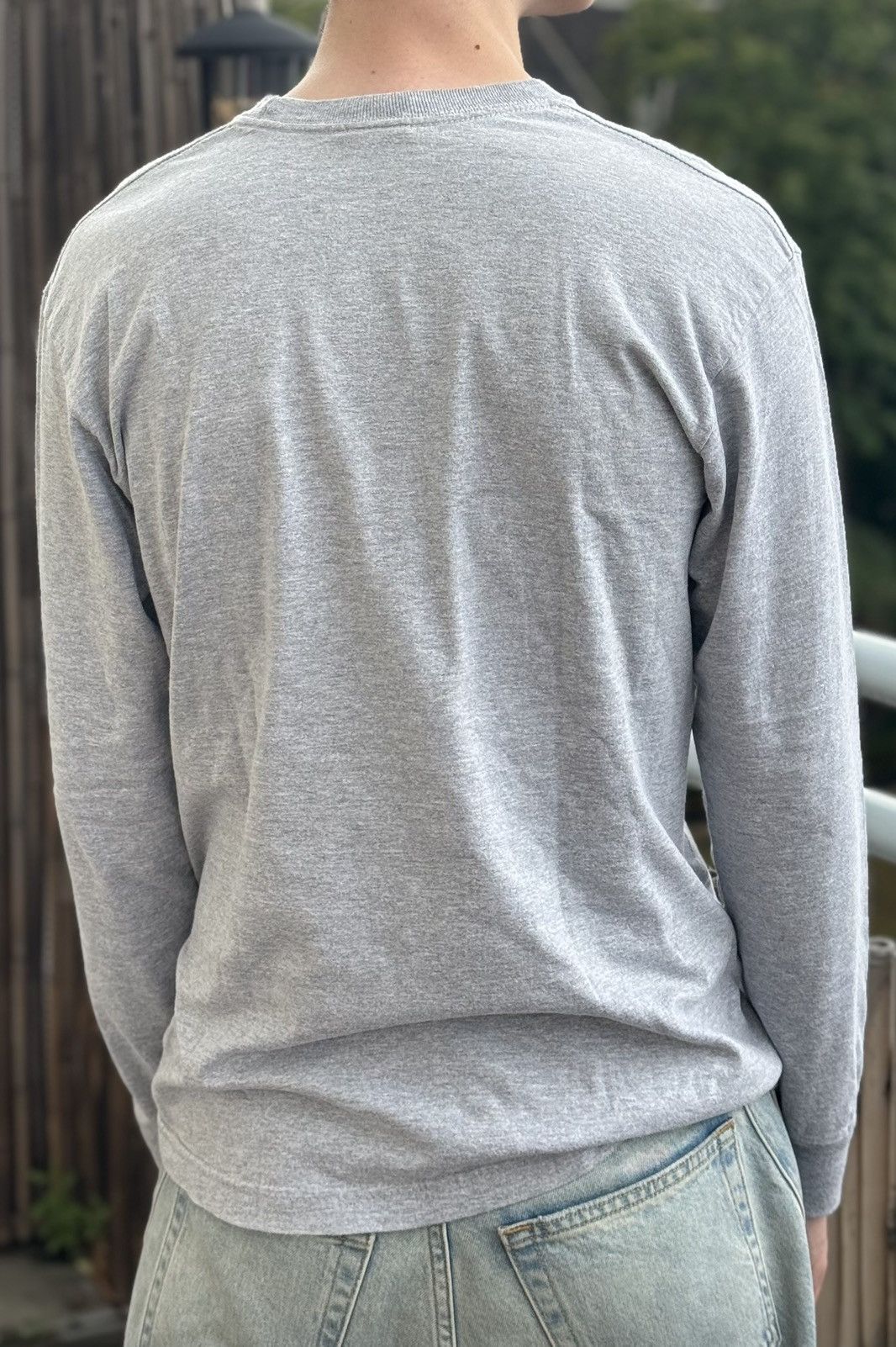 Stussy Stussy gray long sleeve made in Mexico Size US M / EU 48-50 / 2 - 2 Thumbnail
