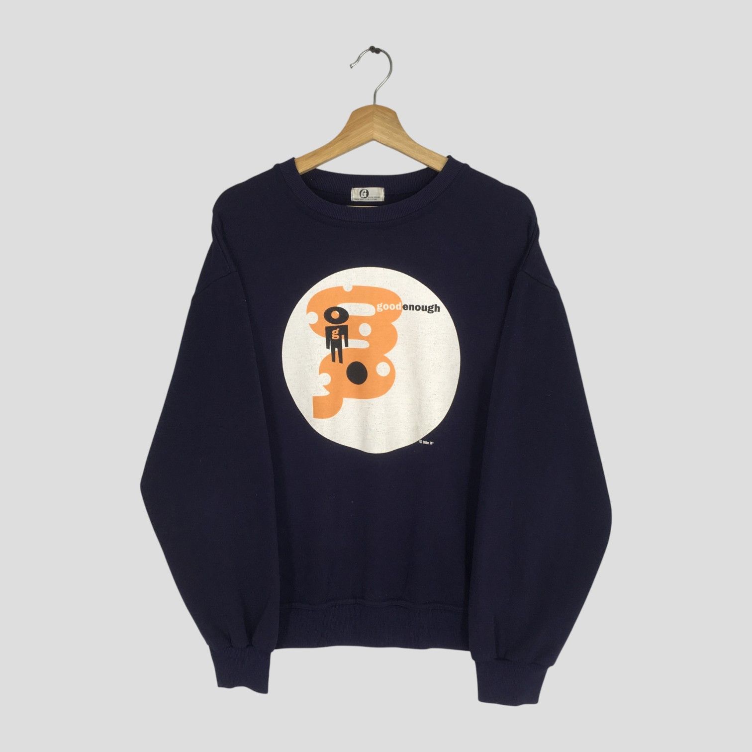 Japanese Brand Vintage 90's Good Enough Japanese Blue - 560 Size US M / EU 48-50 / 2 - 1 Thumbnail