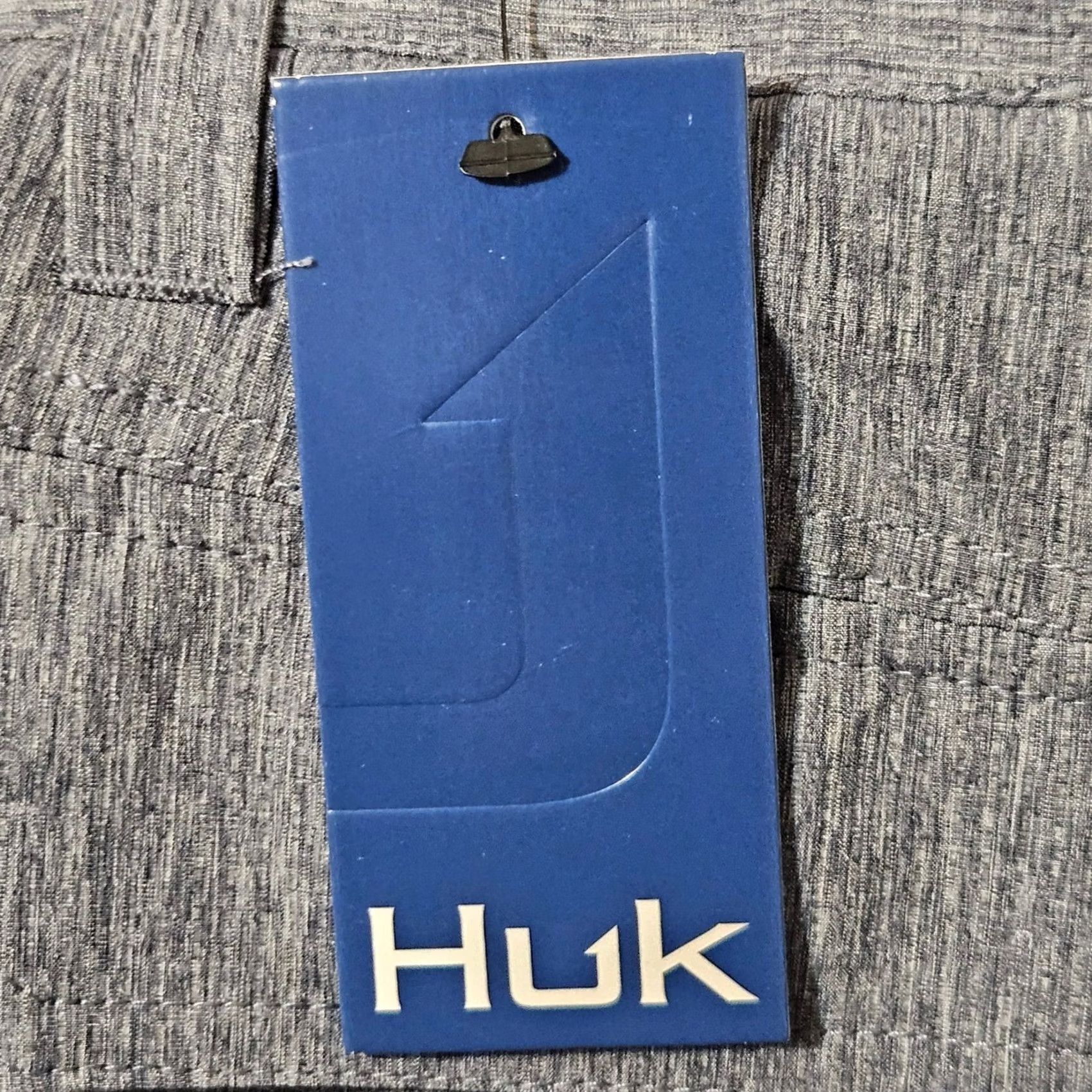 Vintage Huk Shorts Mens S Blue A1A Pro Nylon Stretch Fishing Sports Outdoor Hiking Size US 29 - 3 Thumbnail