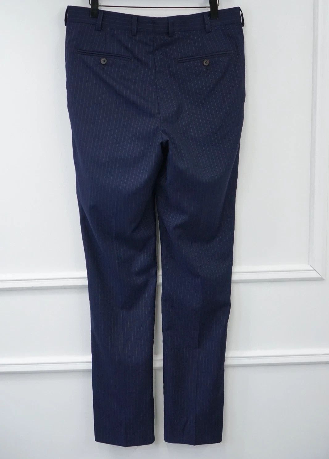 Suitsupply Men Suitsupply Pants Navy Blue Wool Brescia Size 94 UK/US38L Size 38L - 2 Thumbnail