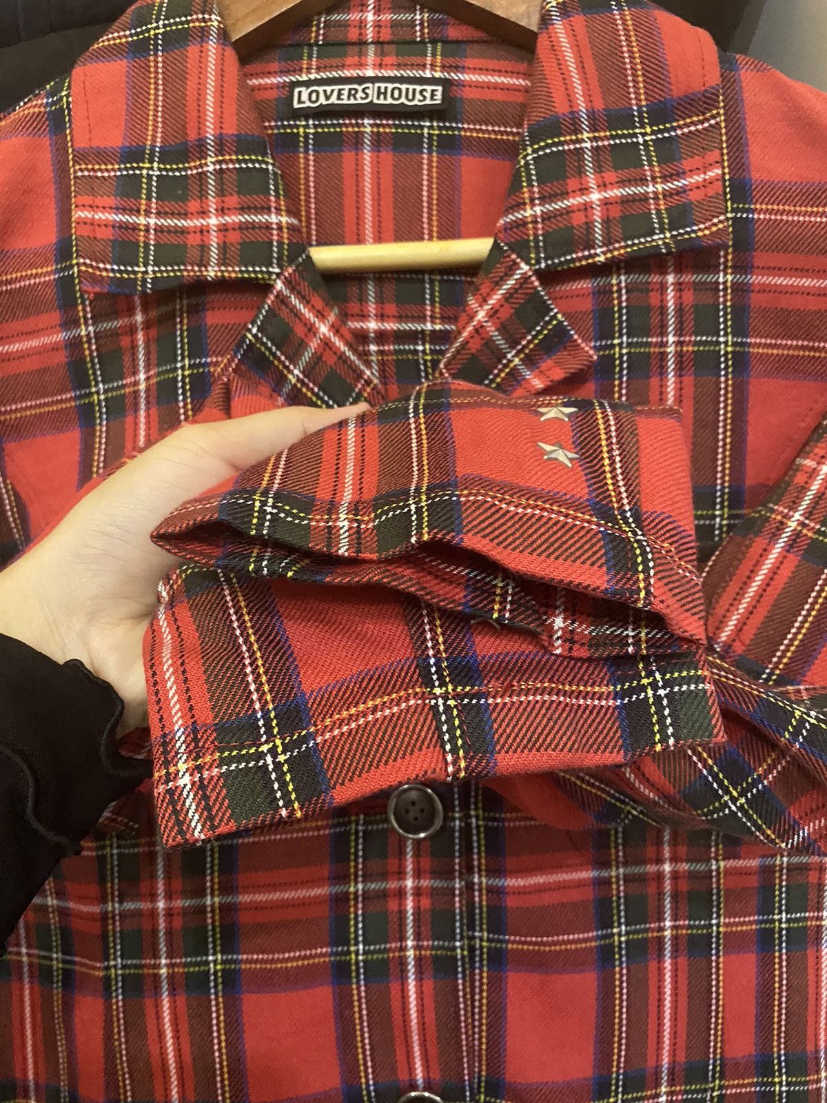 Japanese Brand × Vintage Super Lovers Tartan Jacket Size US M / EU 48-50 / 2 - 12 Thumbnail
